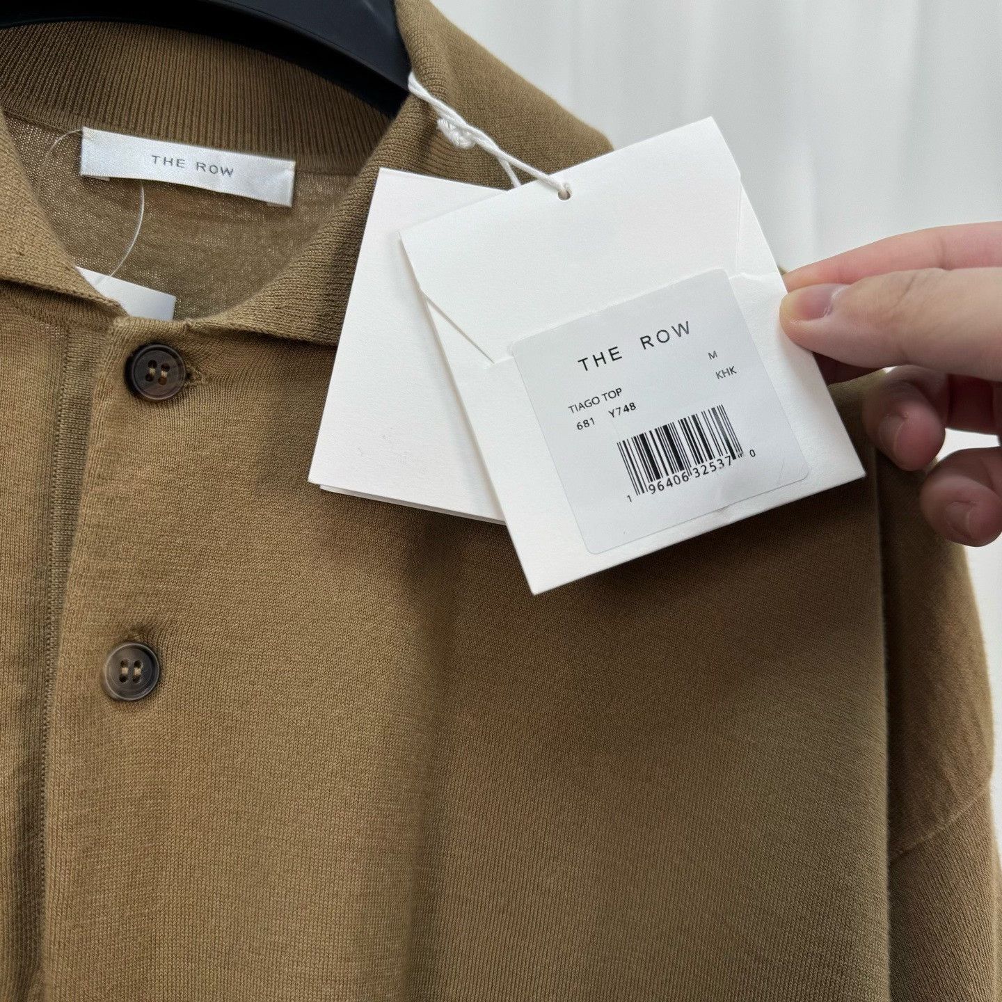 The Row The Row Tiago Cashmere Knit Polo Size M / US 6-8 / IT 42-44 - 5 Thumbnail