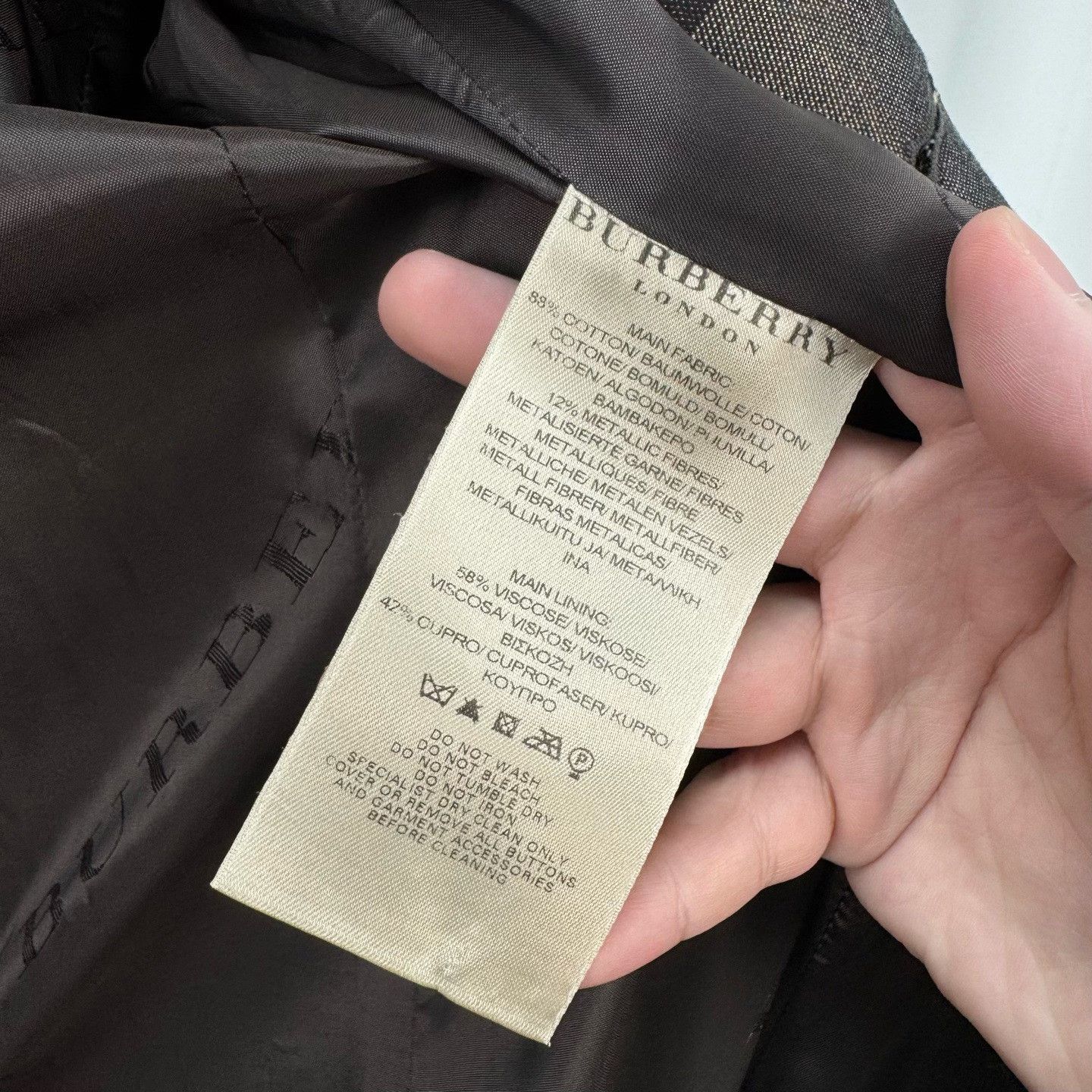 Burberry Burberry Trench Coat with Check Lining & Print Size S / US 4 / IT 40 - 7 Thumbnail