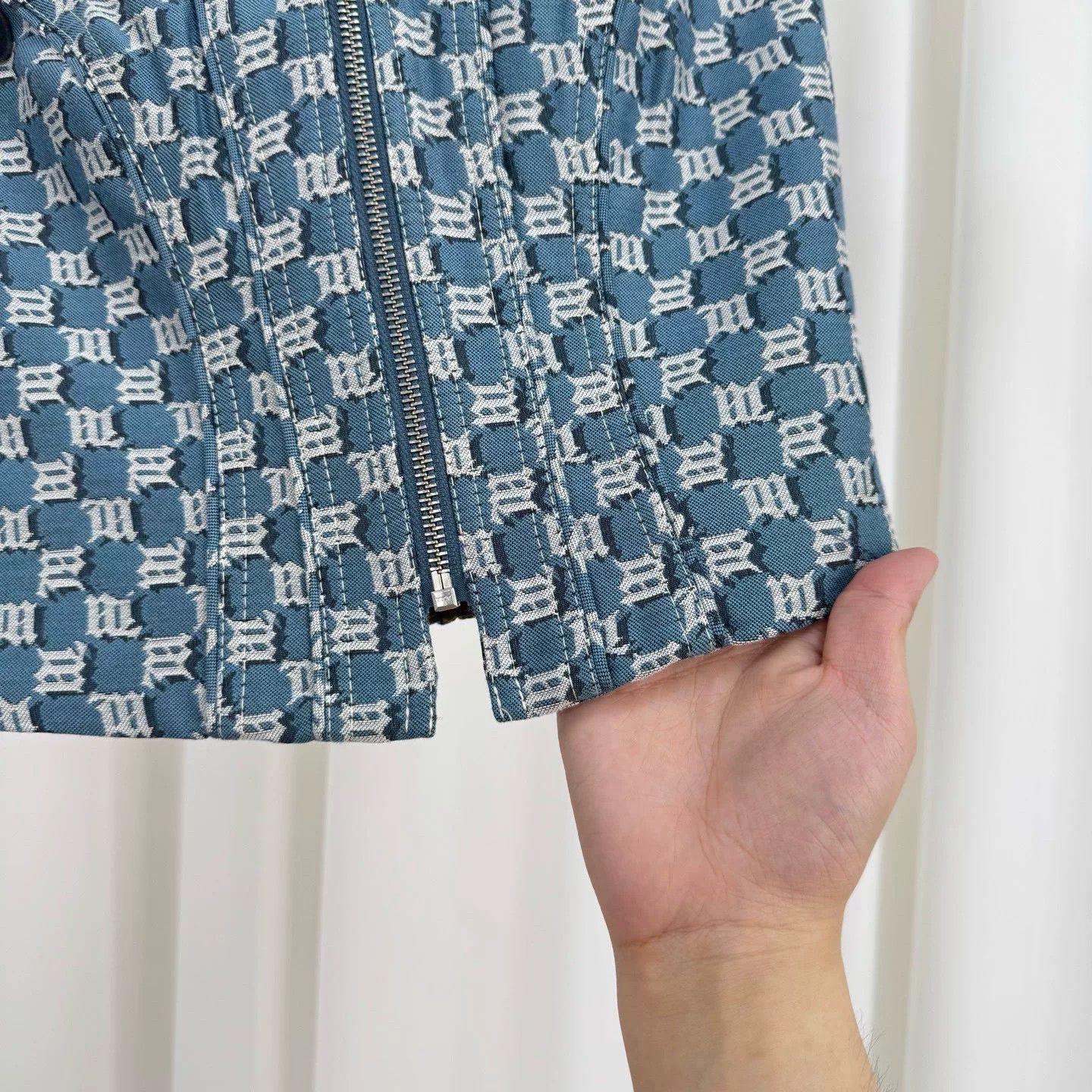Misbhv MISBHV New All-Over Print Denim Bustier Size S / US 4 / IT 40 - 4 Thumbnail