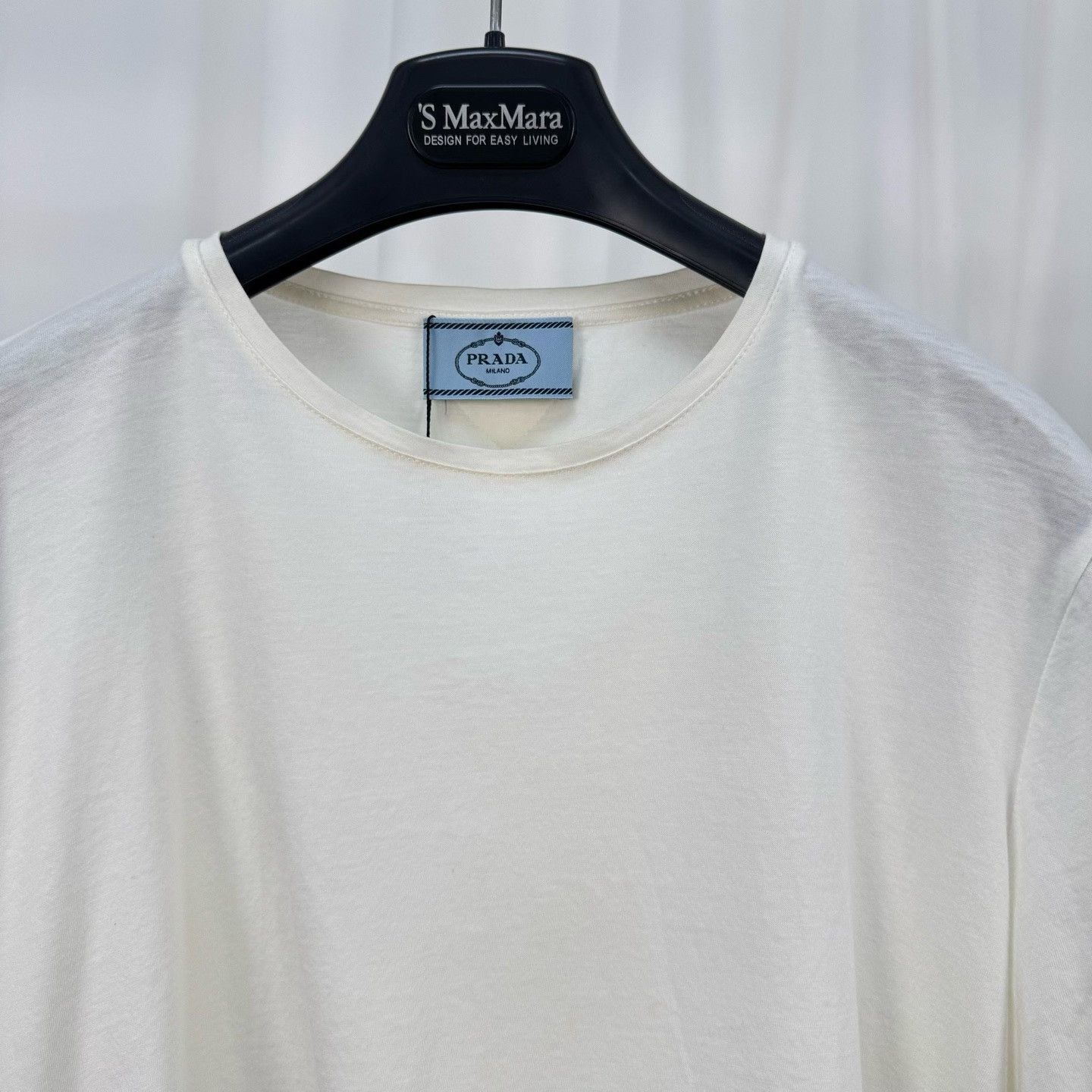 Prada Prada Triangle Logo Short Sleeve Size M / US 6-8 / IT 42-44 - 3 Thumbnail