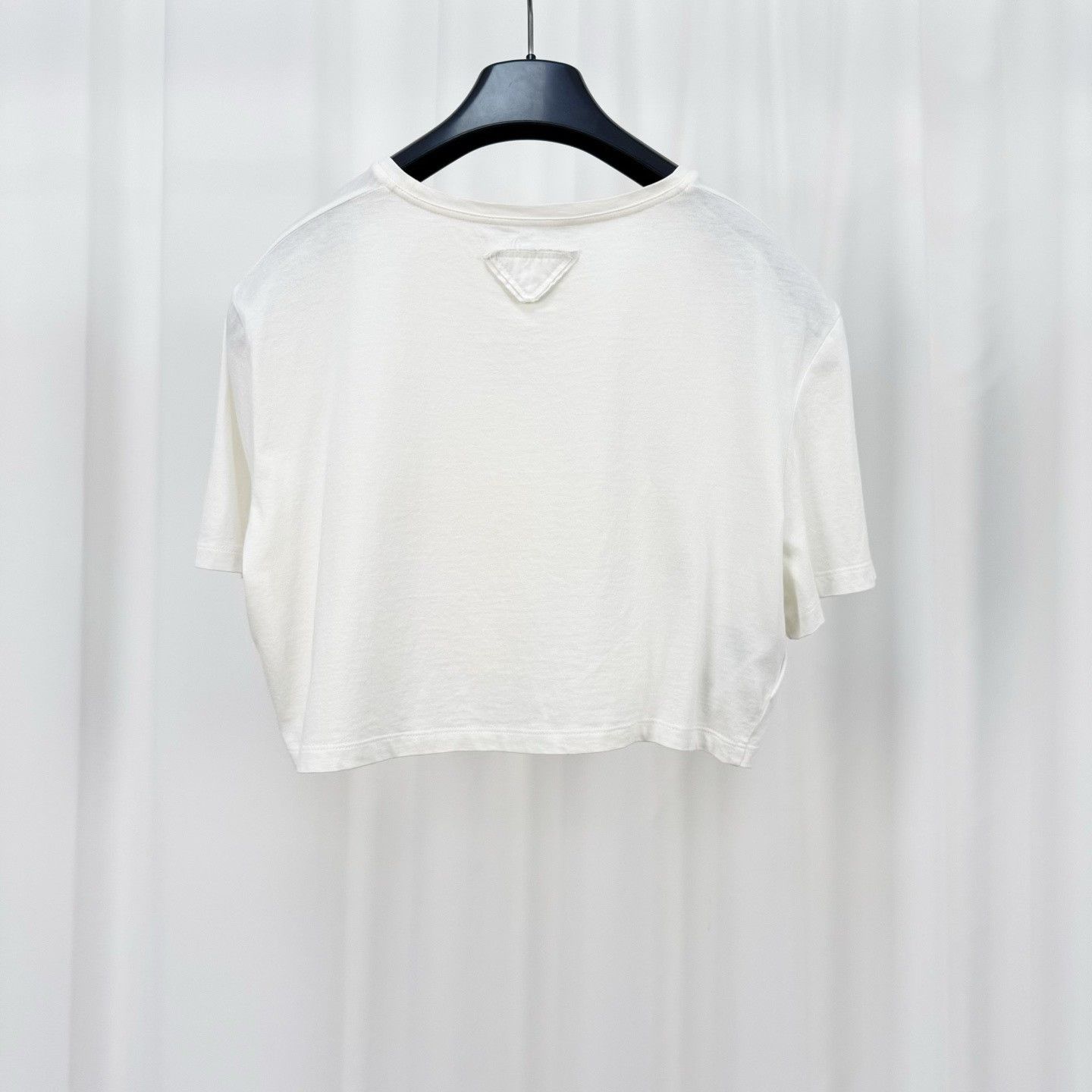 Prada Prada Triangle Logo Short Sleeve Size M / US 6-8 / IT 42-44 - 2 Thumbnail