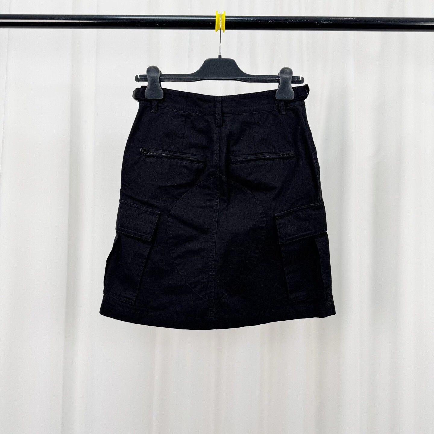 Balenciaga Balenciaga New Embroidered Letter Denim Skirt Size 34" / US 12 / IT 48 - 2 Thumbnail