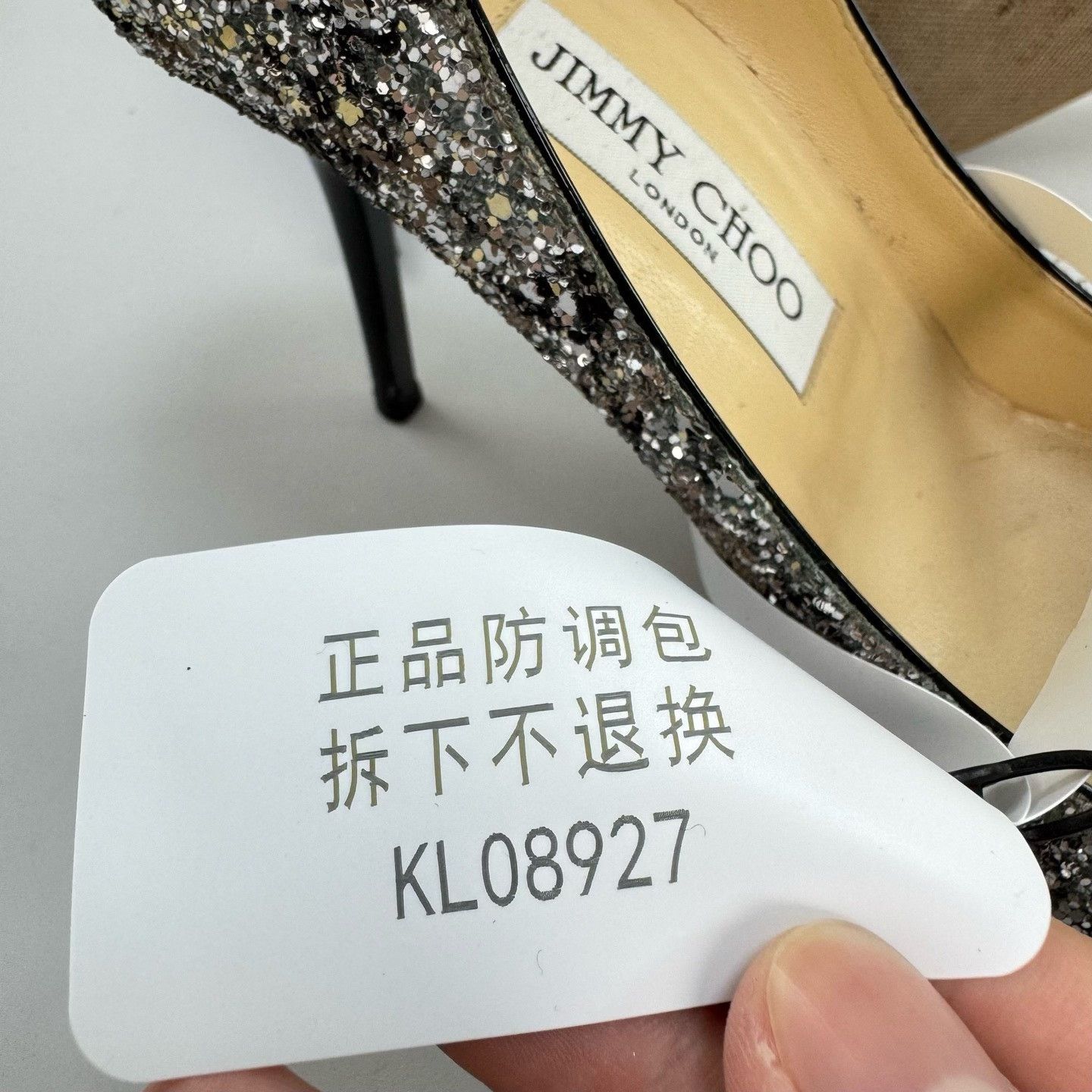Jimmy Choo Jimmy Choo Sequin High Heels Size US 4 / IT 34 - 7 Thumbnail