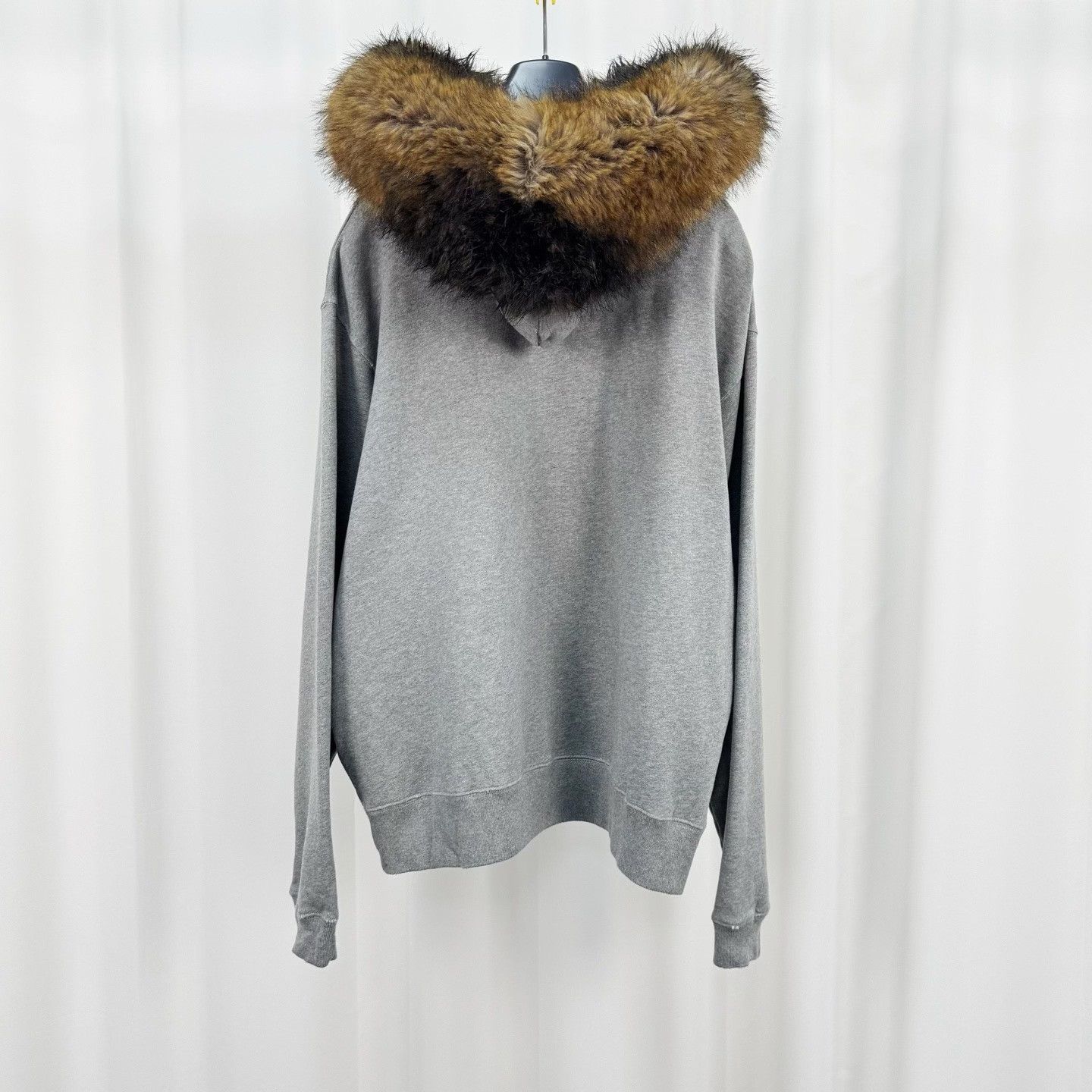 Balenciaga Balenciaga 25 Show Patch Letter Fur Collar Coat Size XS / US 0-2 / IT 36-38 - 2 Thumbnail