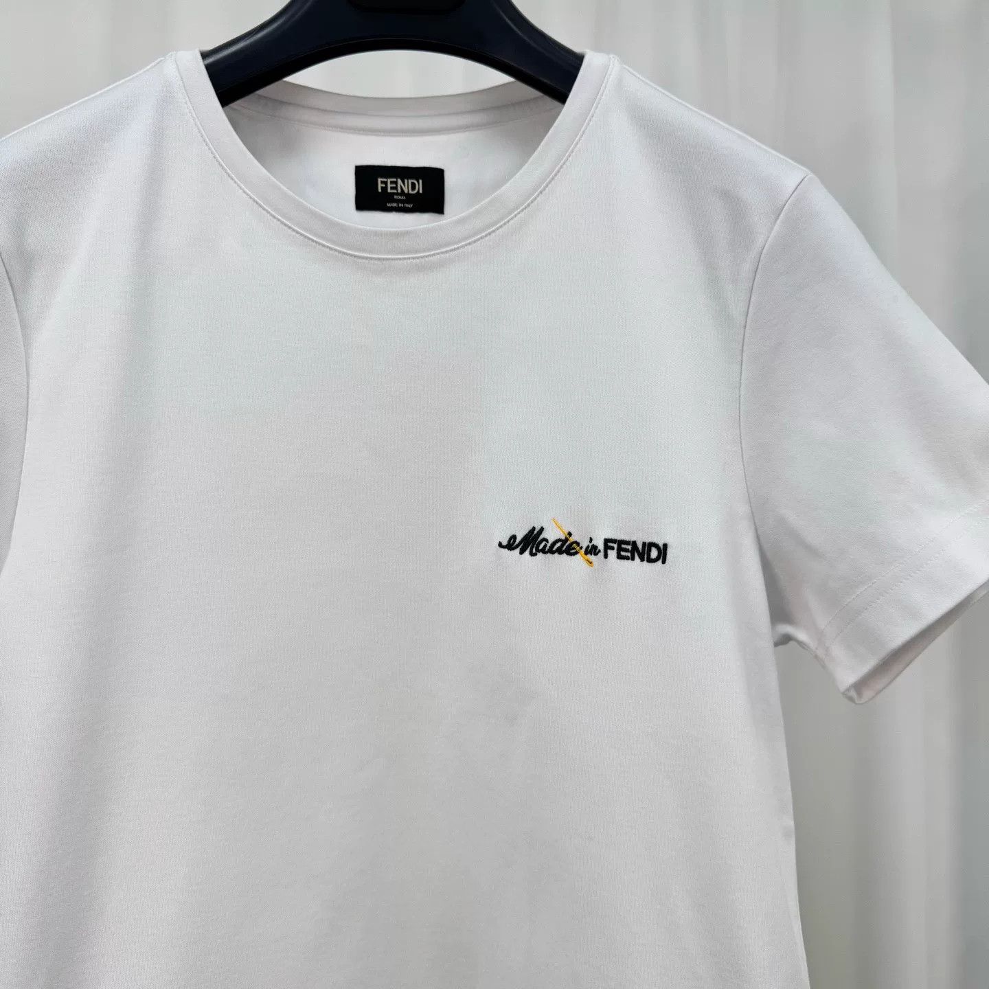 Fendi Fendi New Embroidered Letter Short-Sleeve Size XS / US 0-2 / IT 36-38 - 3 Thumbnail