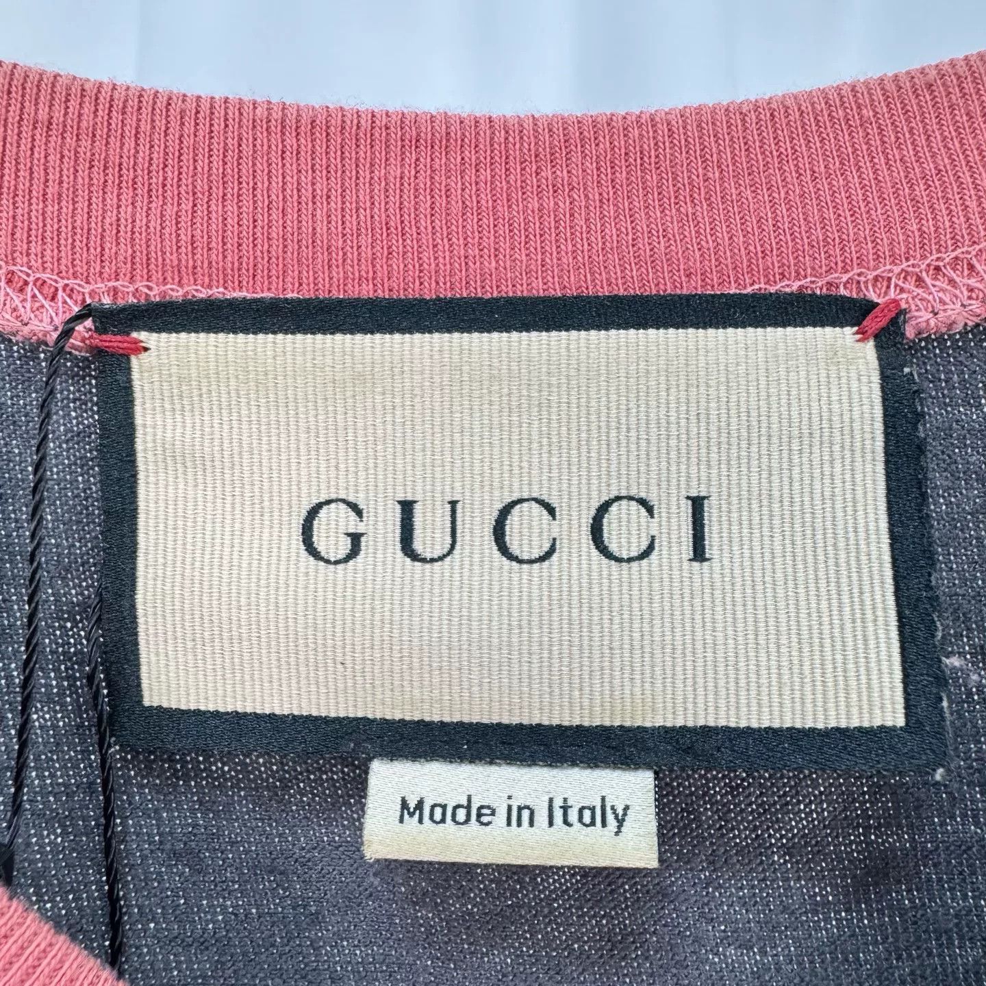 Gucci Gucci Star Print Distressed Short Sleeve Size S / US 4 / IT 40 - 5 Thumbnail