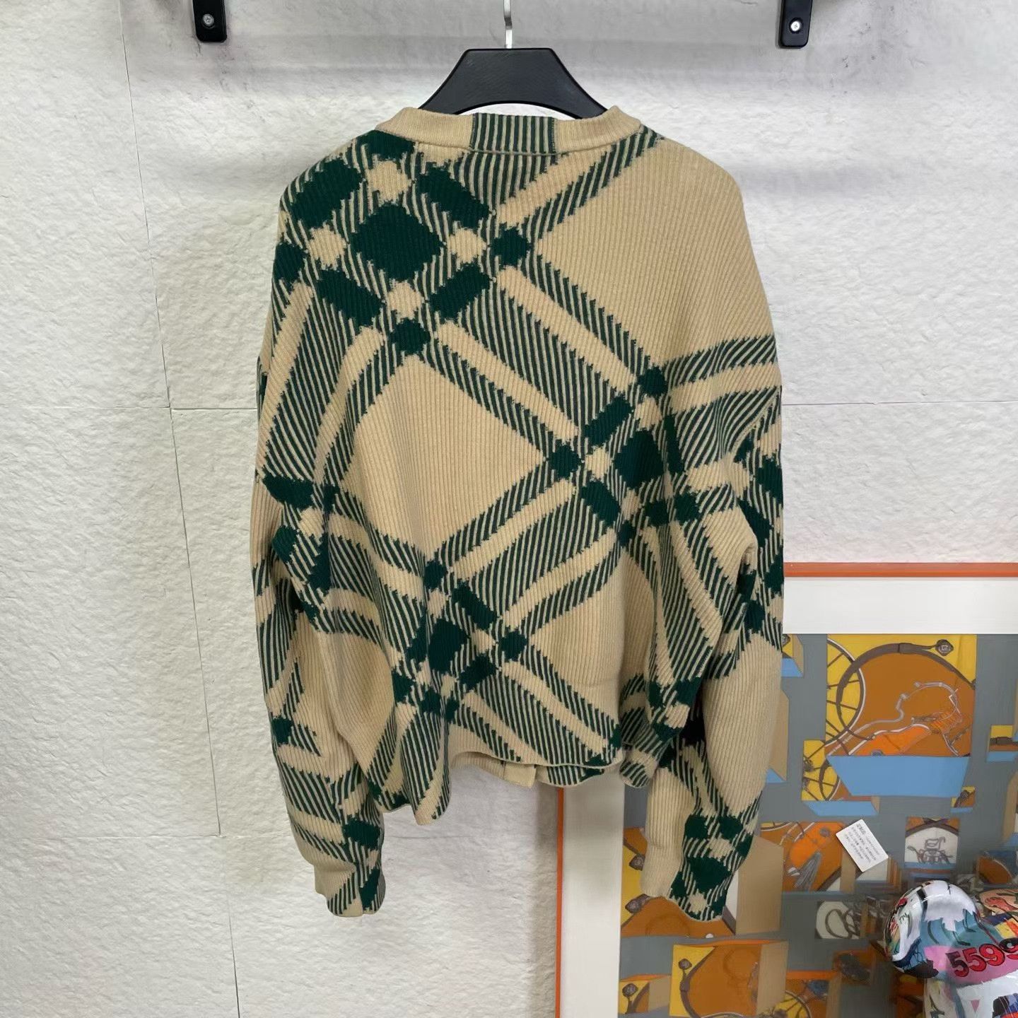 Burberry Burberry New Plaid Knit Cardigan Size M / US 6-8 / IT 42-44 - 2 Thumbnail