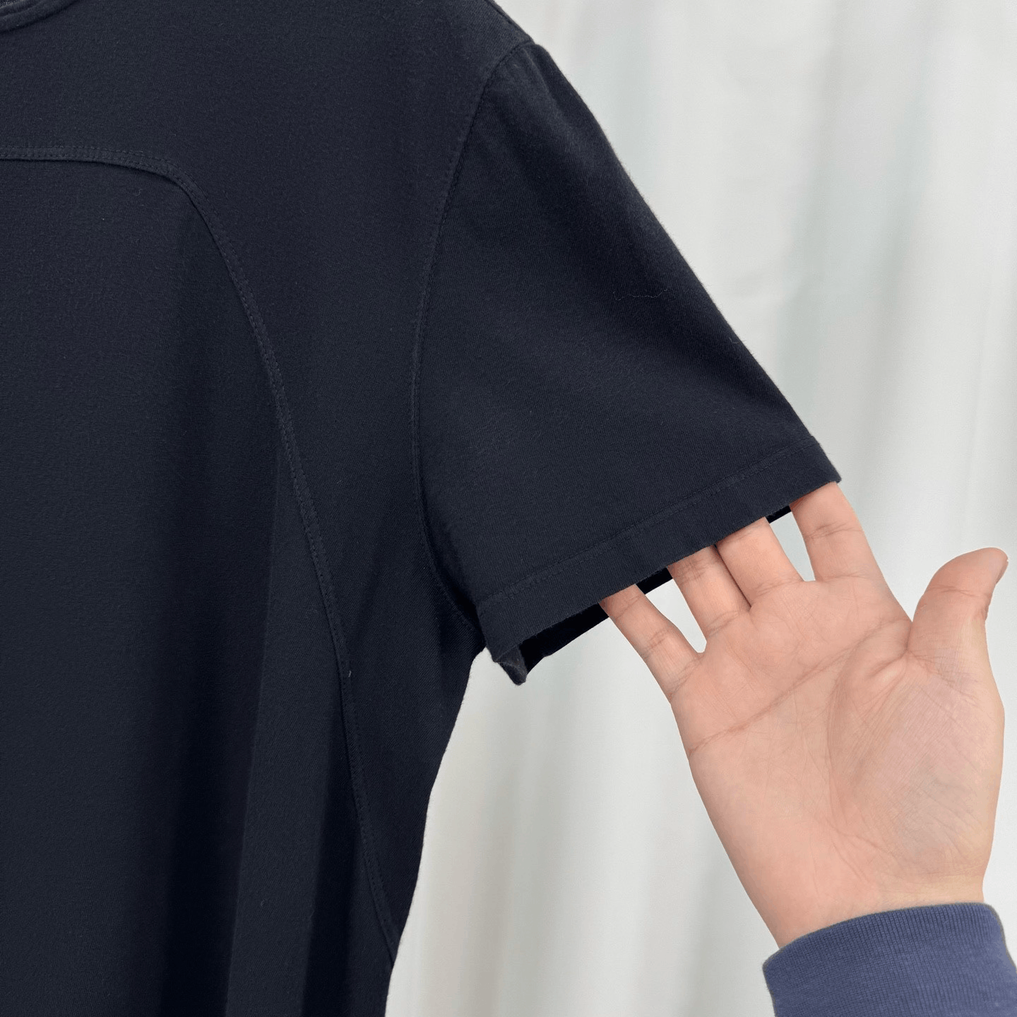Rick Owens Drkshdw Rick Owens Drkshdw Black Long Tailored Short-Sleeve Size XS / US 0-2 / IT 36-38 - 4 Thumbnail