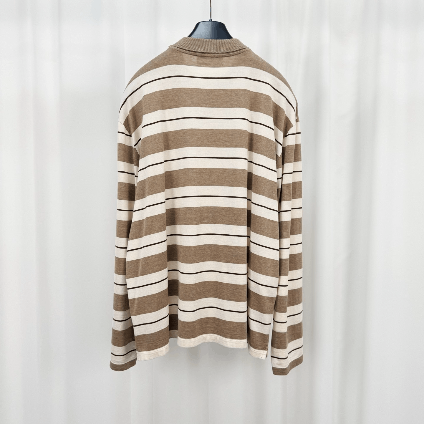 Miu Miu Miu Miu 25SS Striped Embroidered Polo Size S / US 4 / IT 40 - 2 Thumbnail