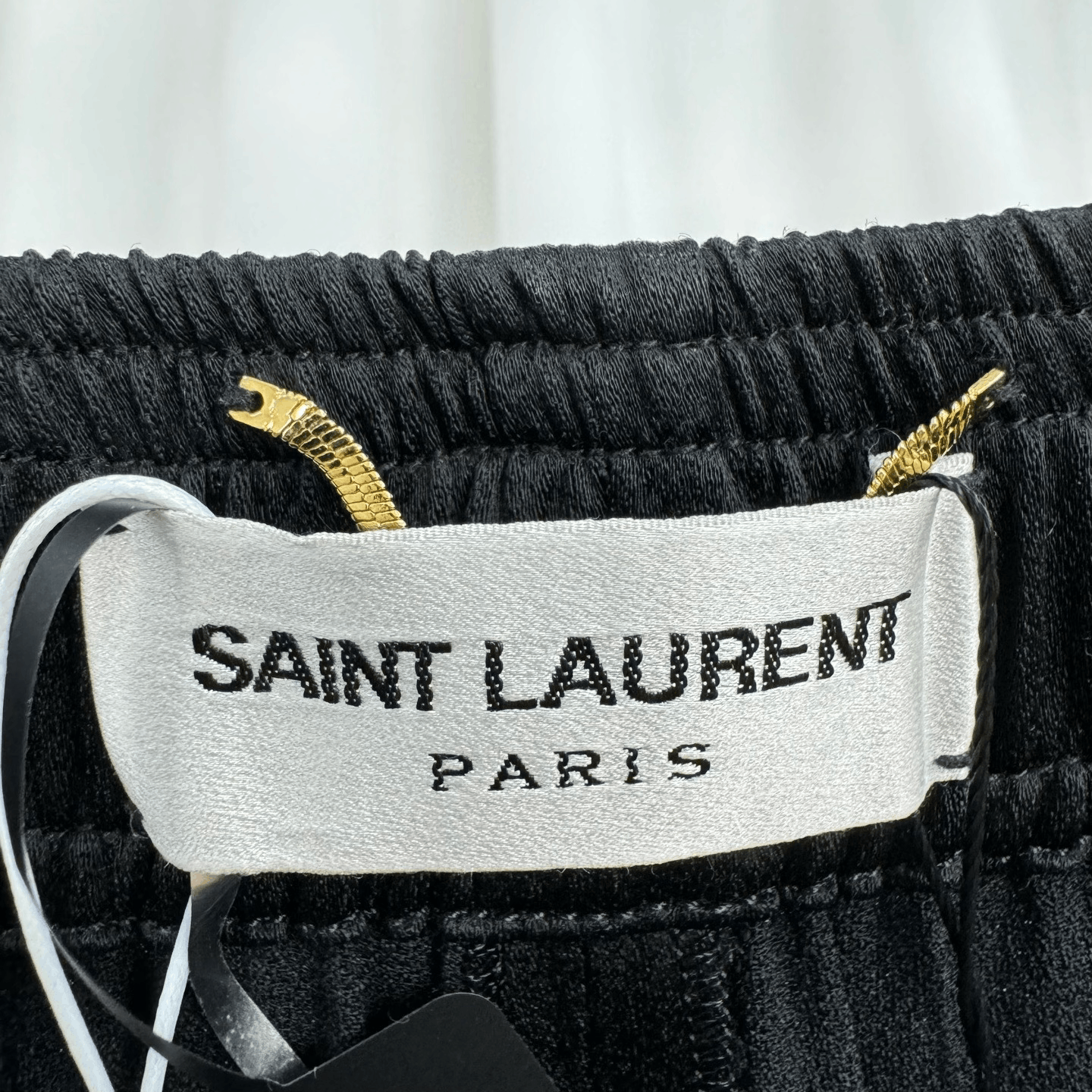 Saint Laurent Paris Saint Laurent New Embroidered Letter Acetate Trousers Size 36" / US 14 / IT 50 - 5 Thumbnail