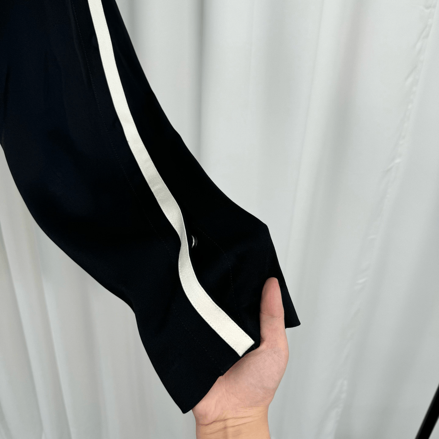 Saint Laurent Paris Saint Laurent New Embroidered Letter Acetate Trousers Size 36" / US 14 / IT 50 - 4 Thumbnail