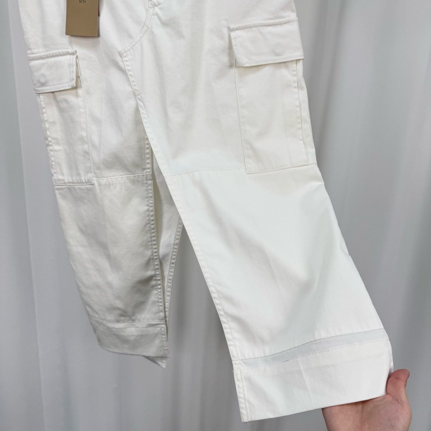 N21 N'21 Casual Cargo Pocket Skirt Size 38" / US 16 / IT 52 - 4 Thumbnail