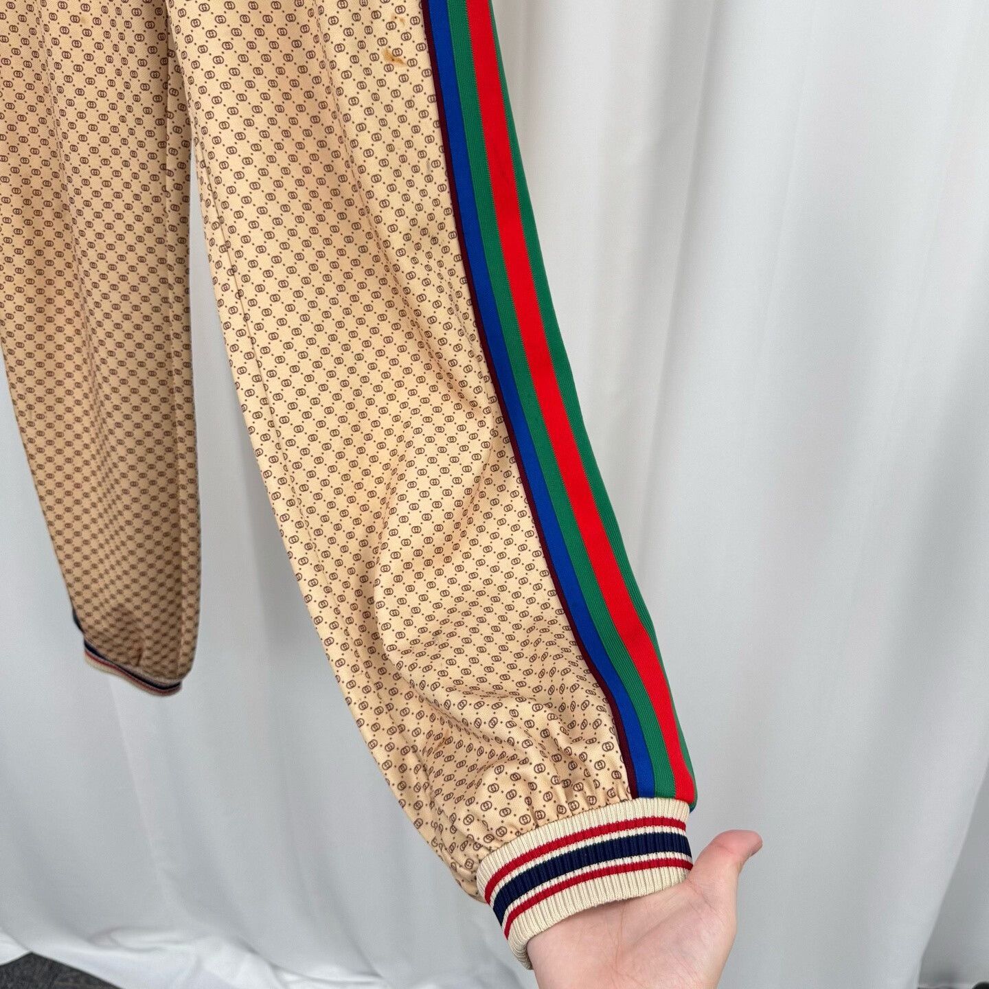 Gucci Gucci Double G Monogram Casual Trousers Size 34" / US 12 / IT 48 - 4 Thumbnail