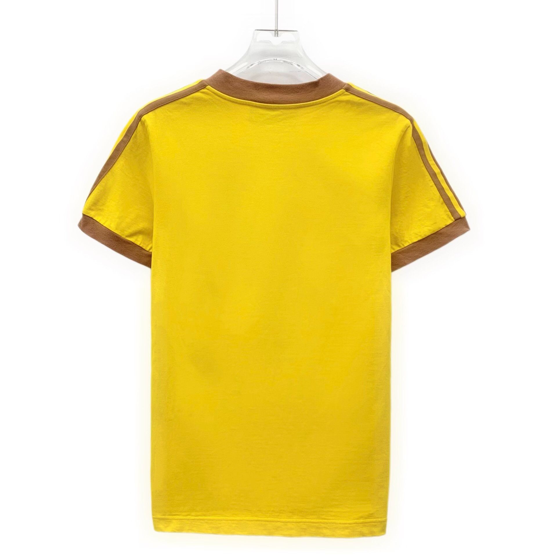 Gucci Gucci x Adidas Logo Print V-Neck T-Shirt M Size US M / EU 48-50 / 2 - 3 Thumbnail