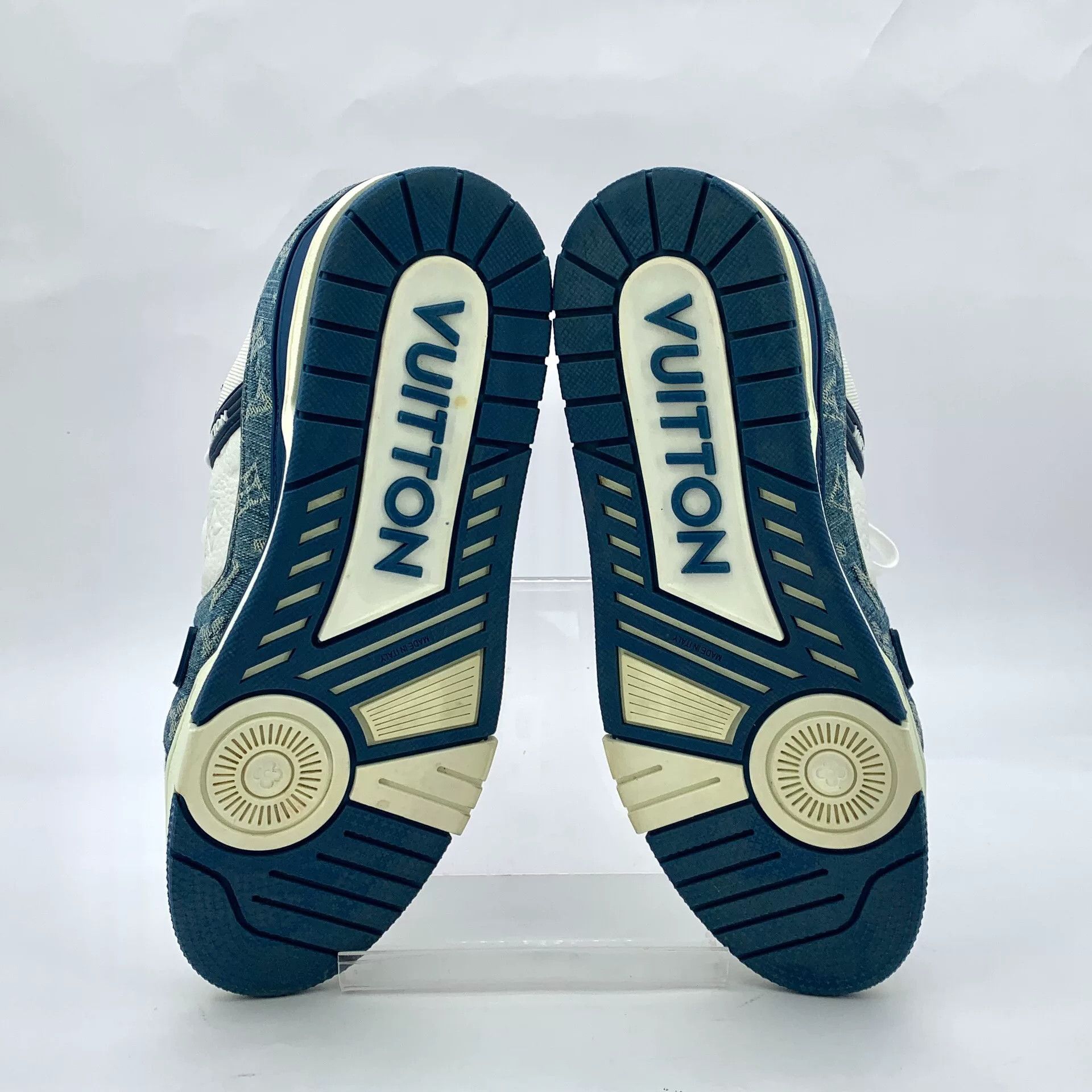 Louis Vuitton Louis Vuitton Monogram Denim Trainers US 11 Size US 11 / EU 44 - 6 Thumbnail