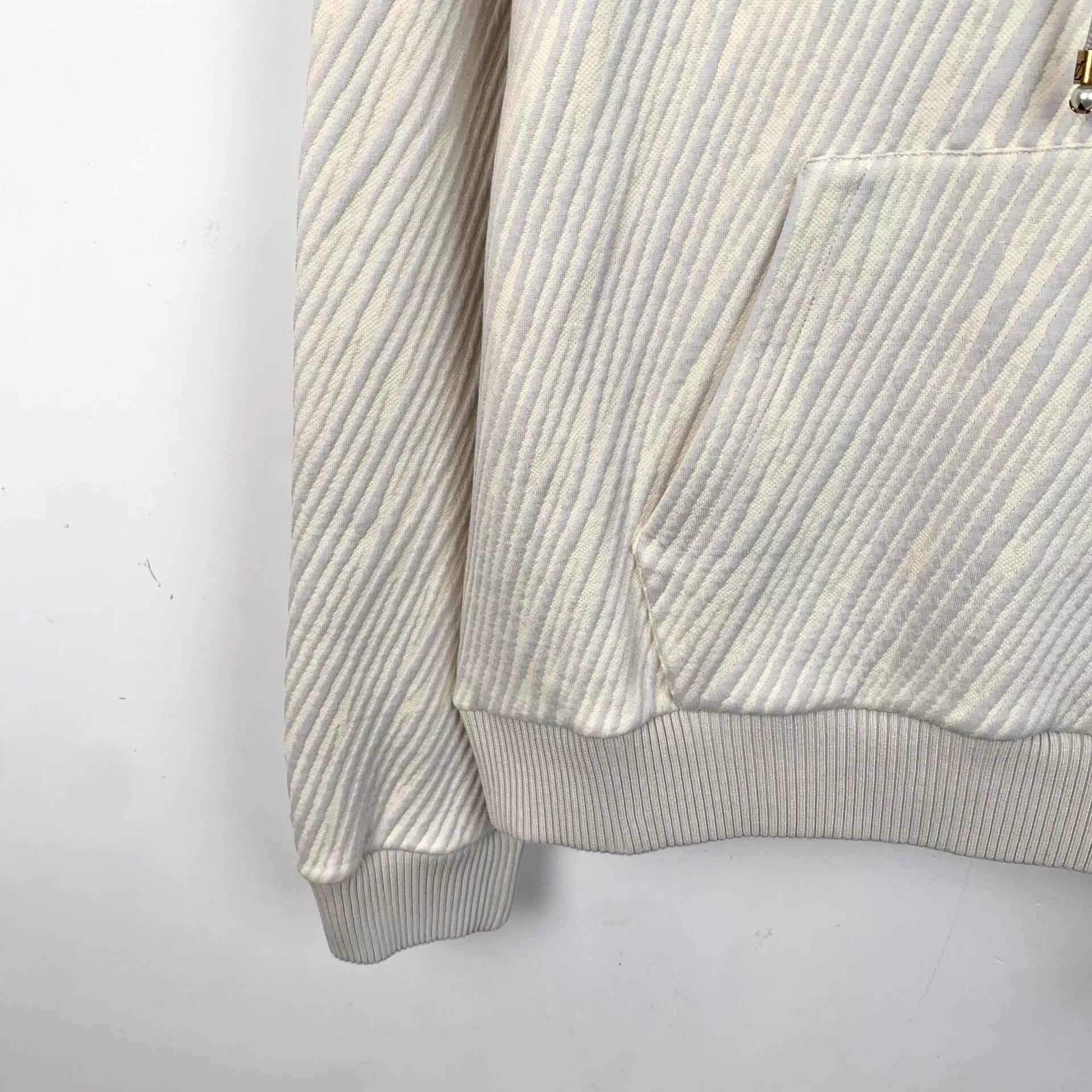 Louis Vuitton Louis Vuitton Striped Jacquard Hoodie XXL Size US XXL / EU 58 / 5 - 5 Thumbnail