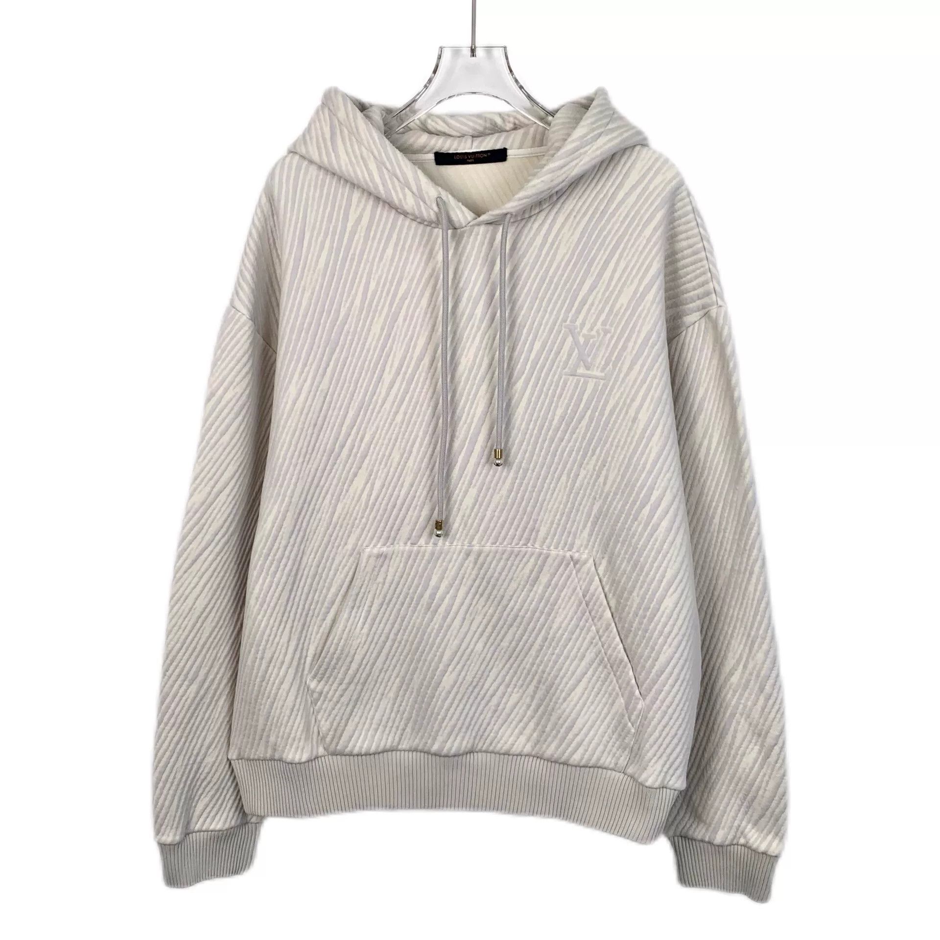Louis Vuitton Louis Vuitton Striped Jacquard Hoodie XXL Size US XXL / EU 58 / 5 - 2 Thumbnail