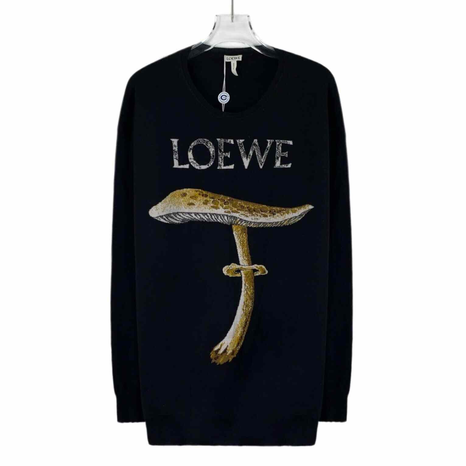 Loewe Loewe Mushroom Intarsia Wool Sweater S Size US S / EU 44-46 / 1 - 2 Thumbnail