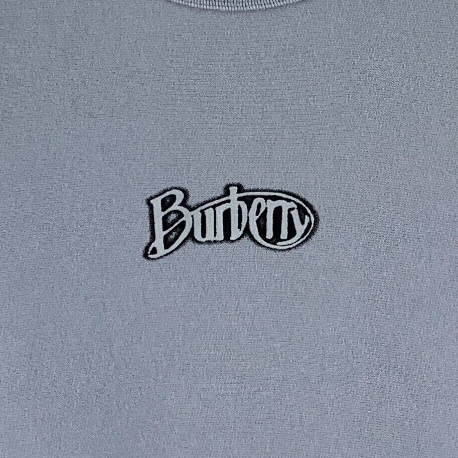 Burberry Burberry Embroidered Logo Sweatshirt XL Size US XL / EU 56 / 4 - 5 Thumbnail