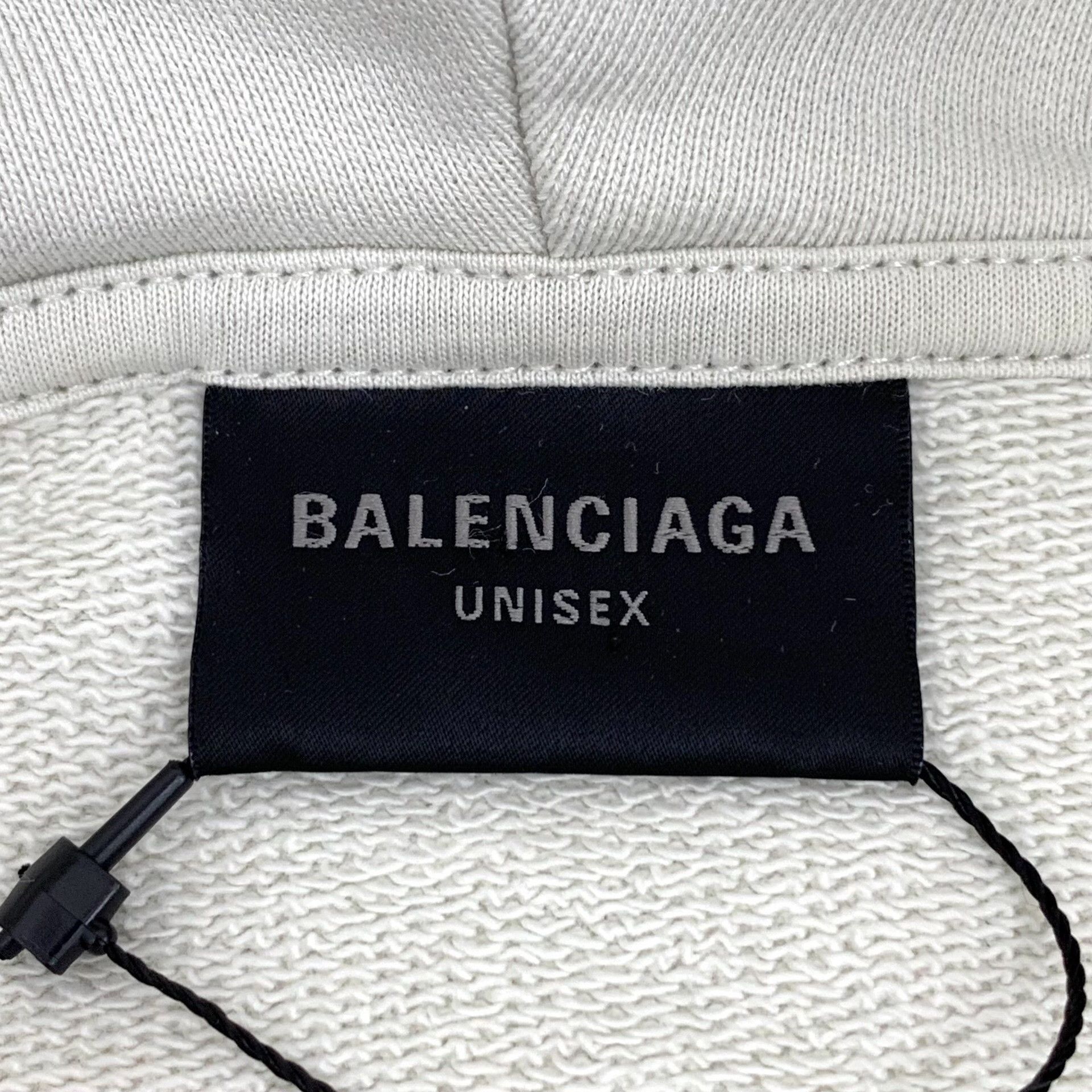 Balenciaga Balenciaga Logo Embroidered Hoodie Size L Size US L / EU 52-54 / 3 - 6 Thumbnail