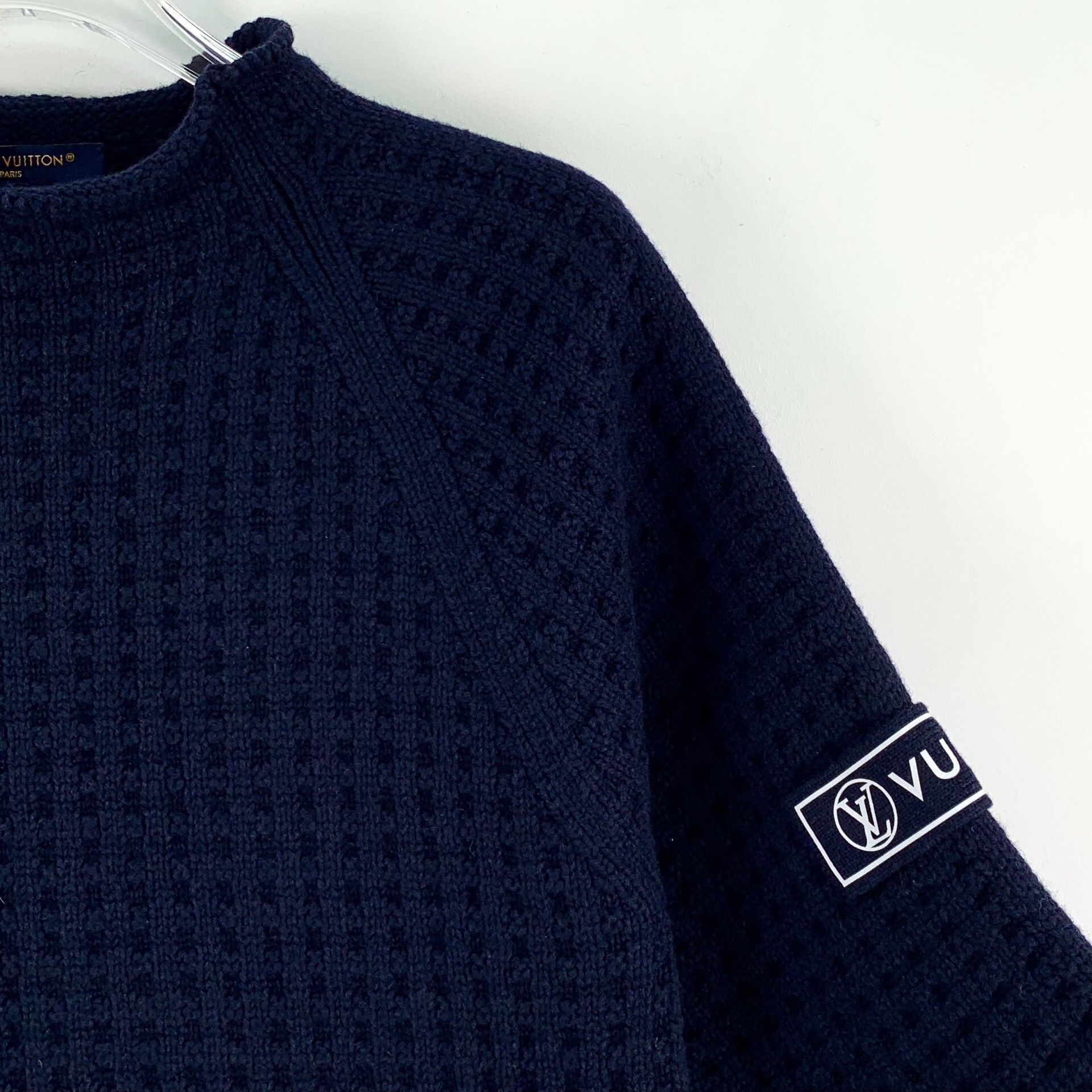 Louis Vuitton Louis Vuitton Logo Patch Knit Mini Dress S Size S / US 4 / IT 40 - 4 Thumbnail