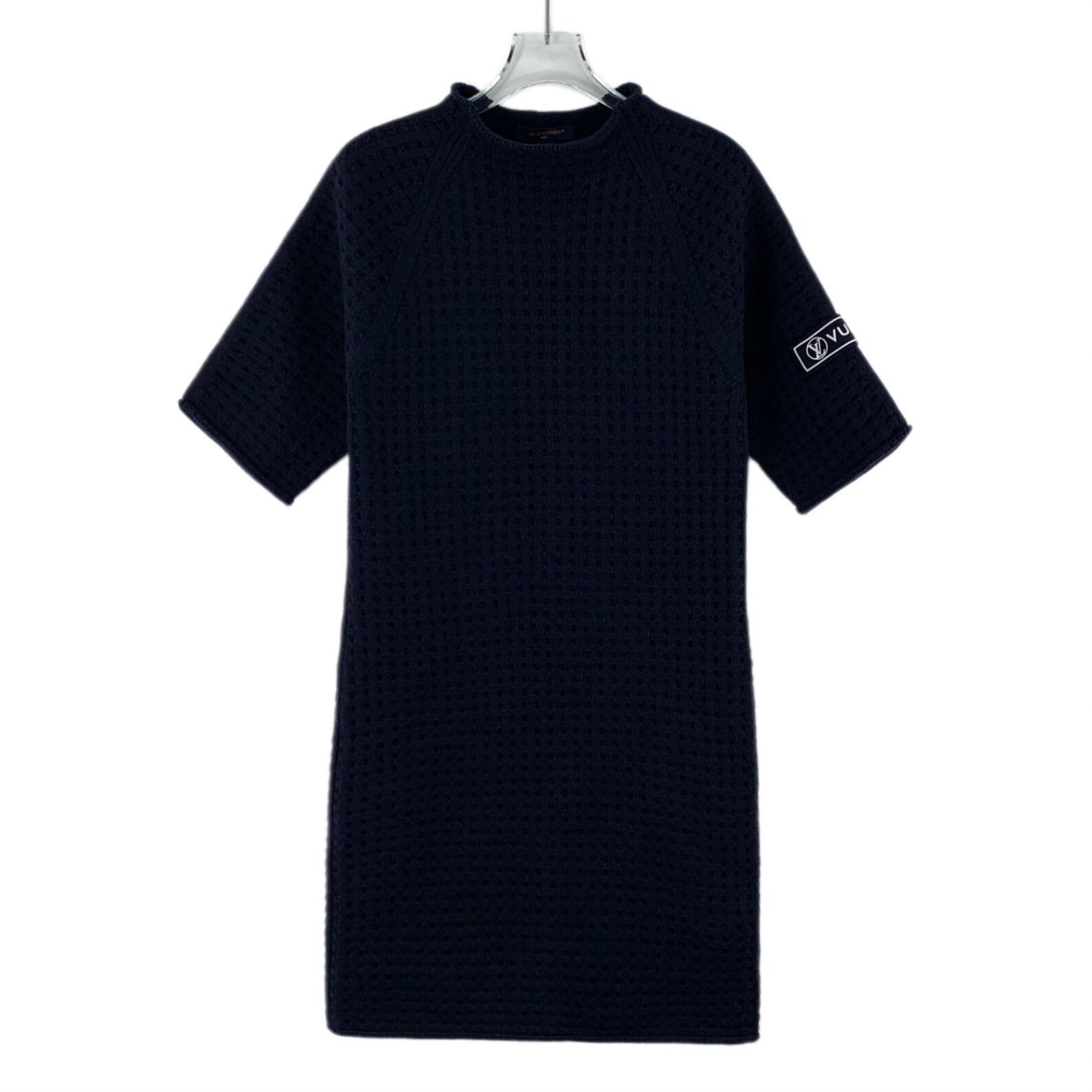 Louis Vuitton Louis Vuitton Logo Patch Knit Mini Dress S Size S / US 4 / IT 40 - 2 Thumbnail