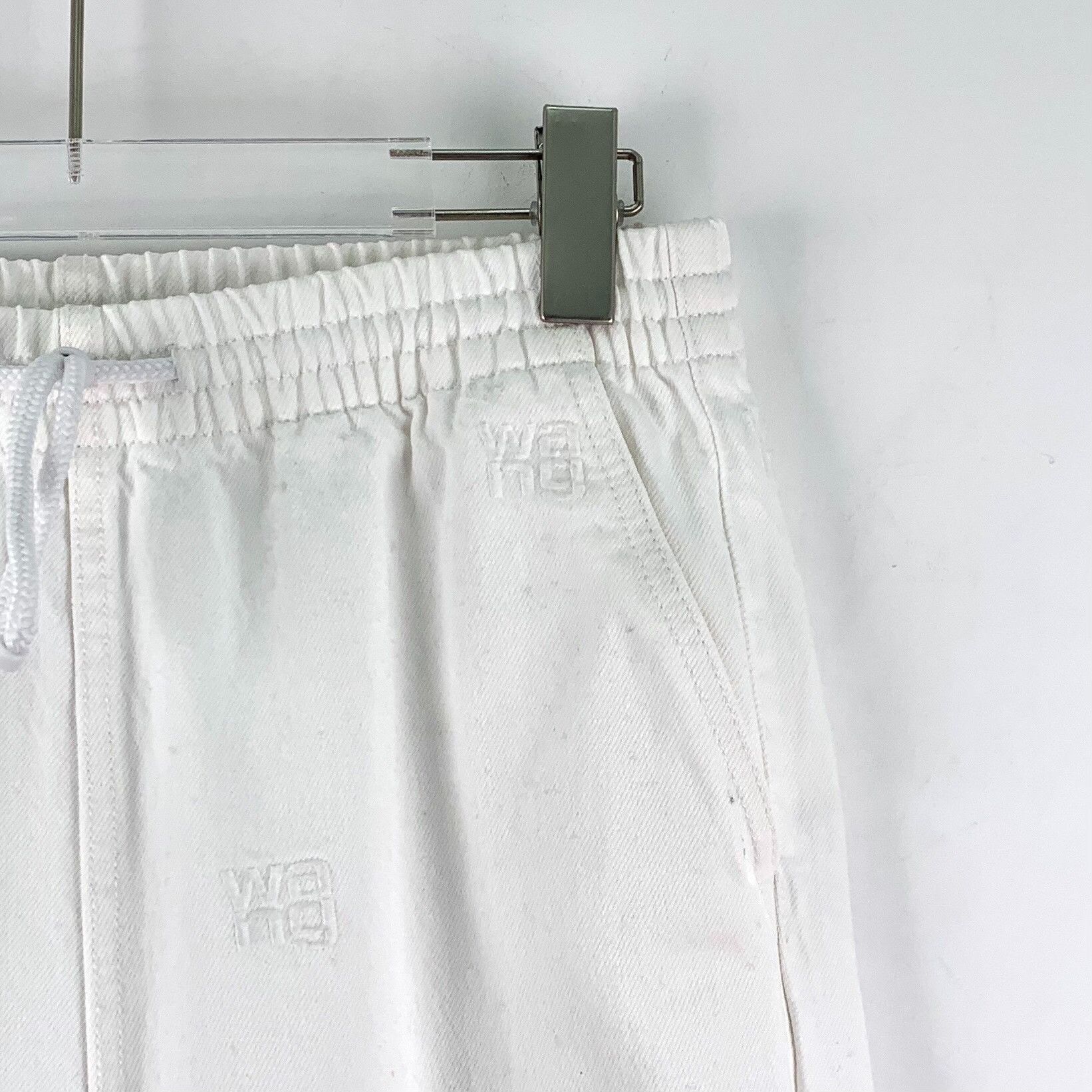 Alexander Wang Alexander Wang Tonal Embroidered Joggers XS Size US 28 / EU 44 - 4 Thumbnail