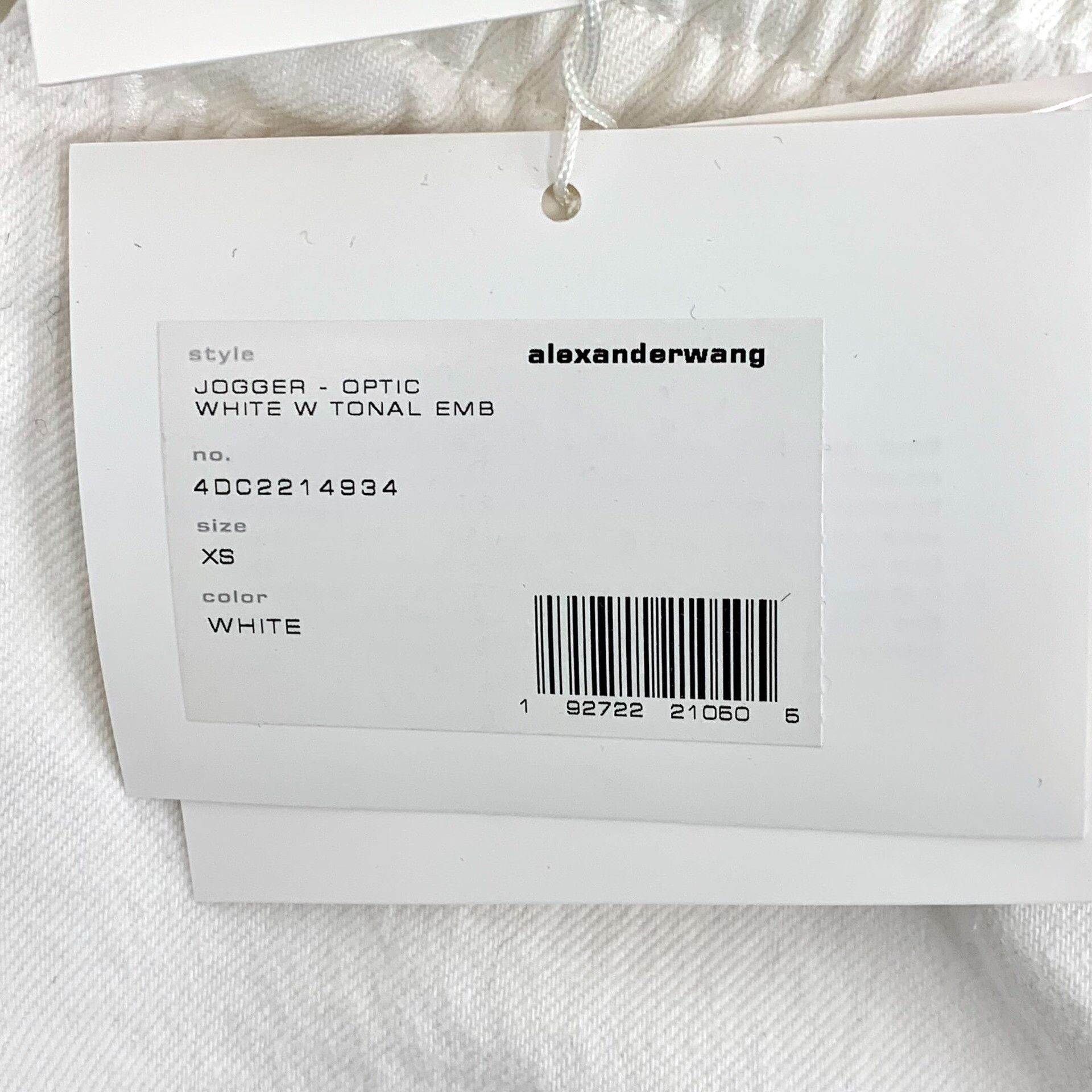 Alexander Wang Alexander Wang Tonal Embroidered Joggers XS Size US 28 / EU 44 - 9 Thumbnail