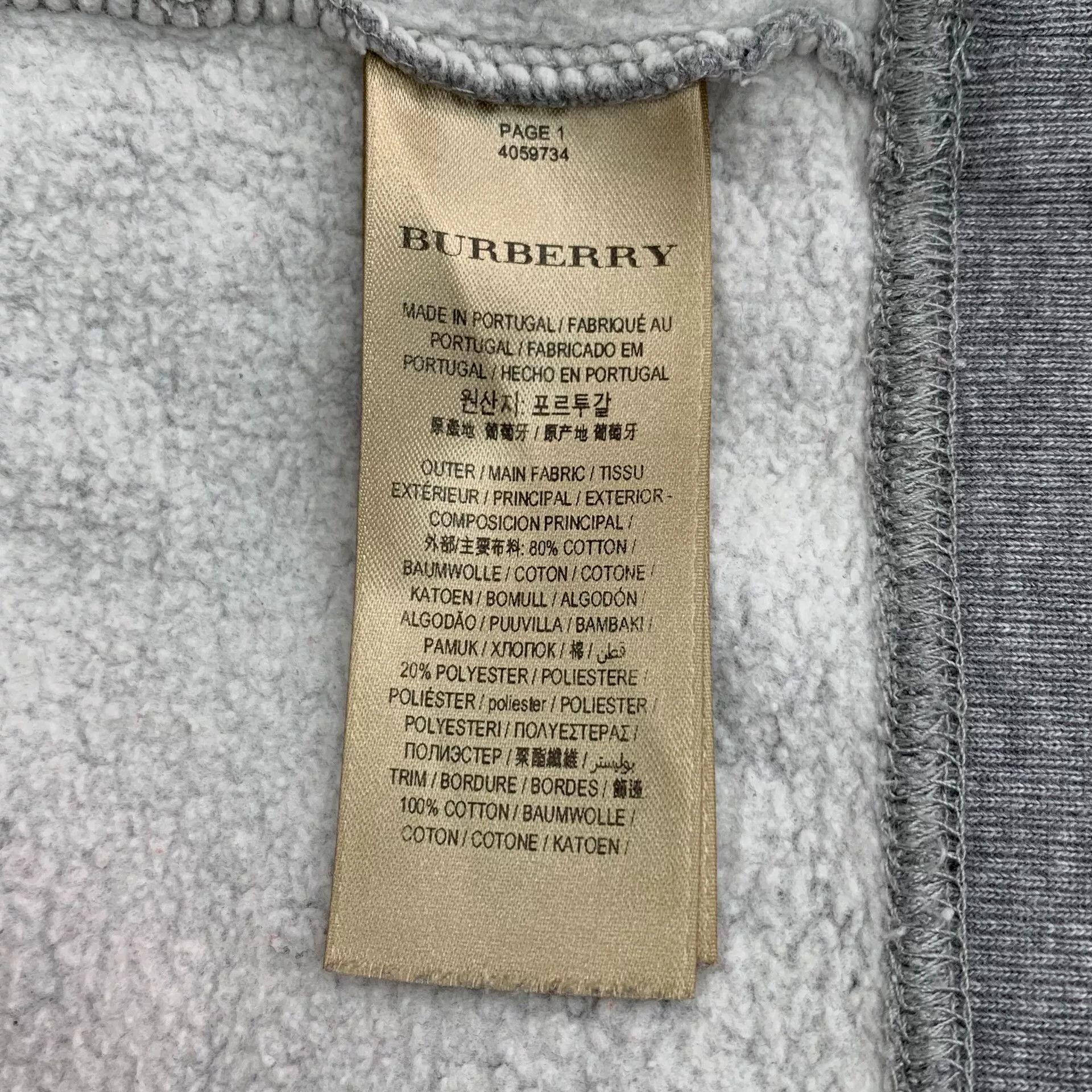 Burberry Burberry Portrait Graphic Print Sweatshirt S Size US S / EU 44-46 / 1 - 7 Thumbnail