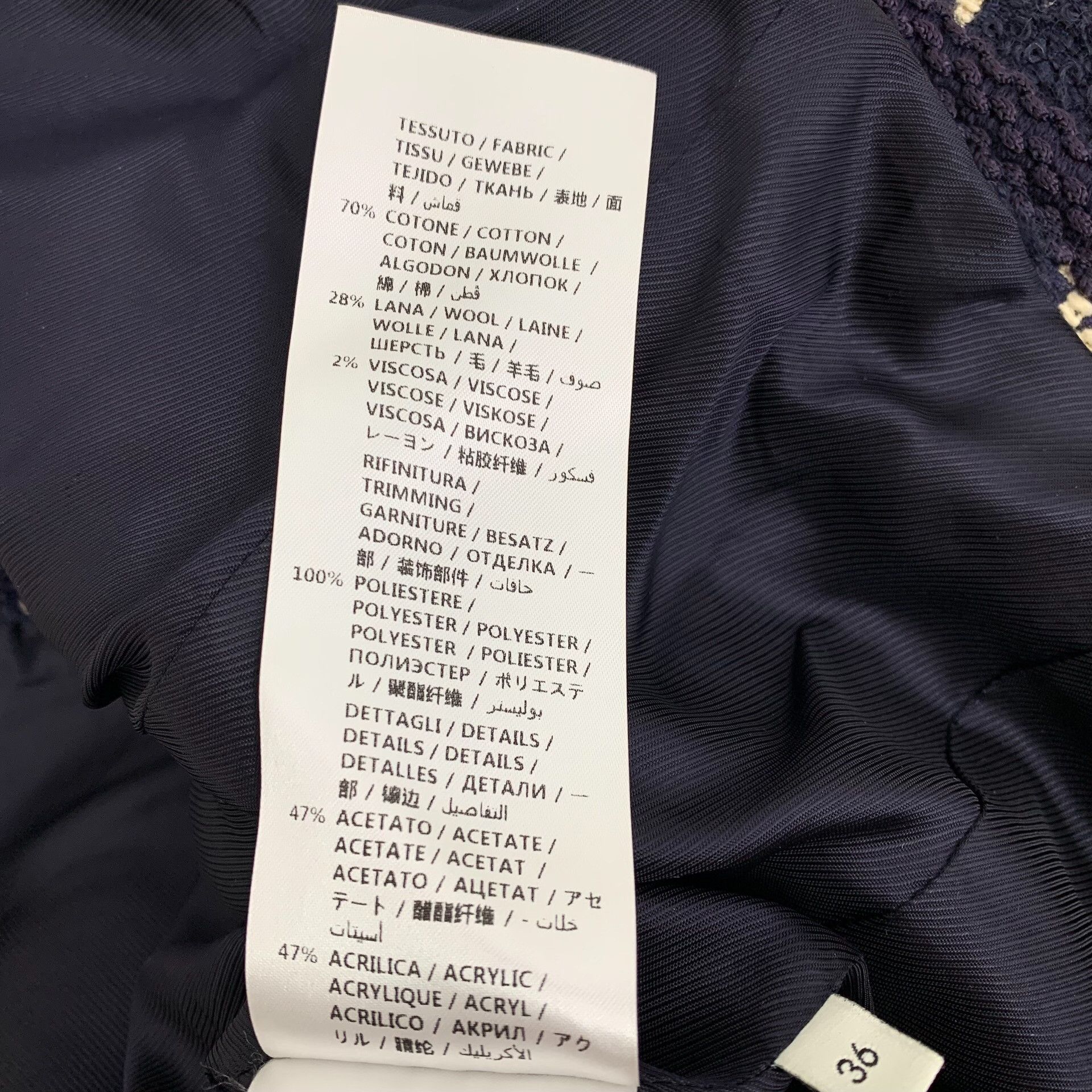 Gucci Gucci GG Monogram Double Breasted Coat 36 Size XS / US 0-2 / IT 36-38 - 8 Thumbnail