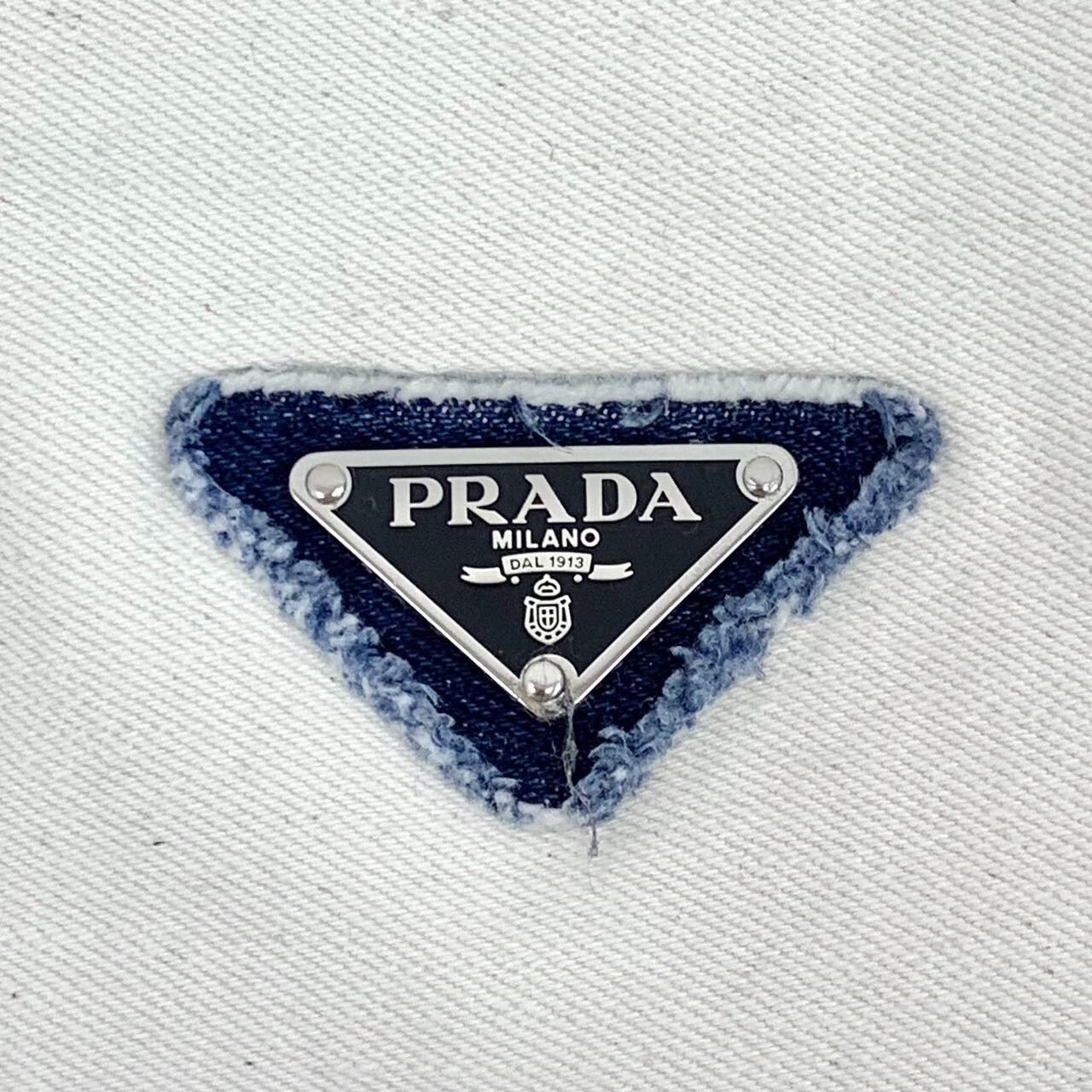 Prada Prada Frayed Hem Denim Jacket 38 Size XS / US 0-2 / IT 36-38 - 6 Thumbnail