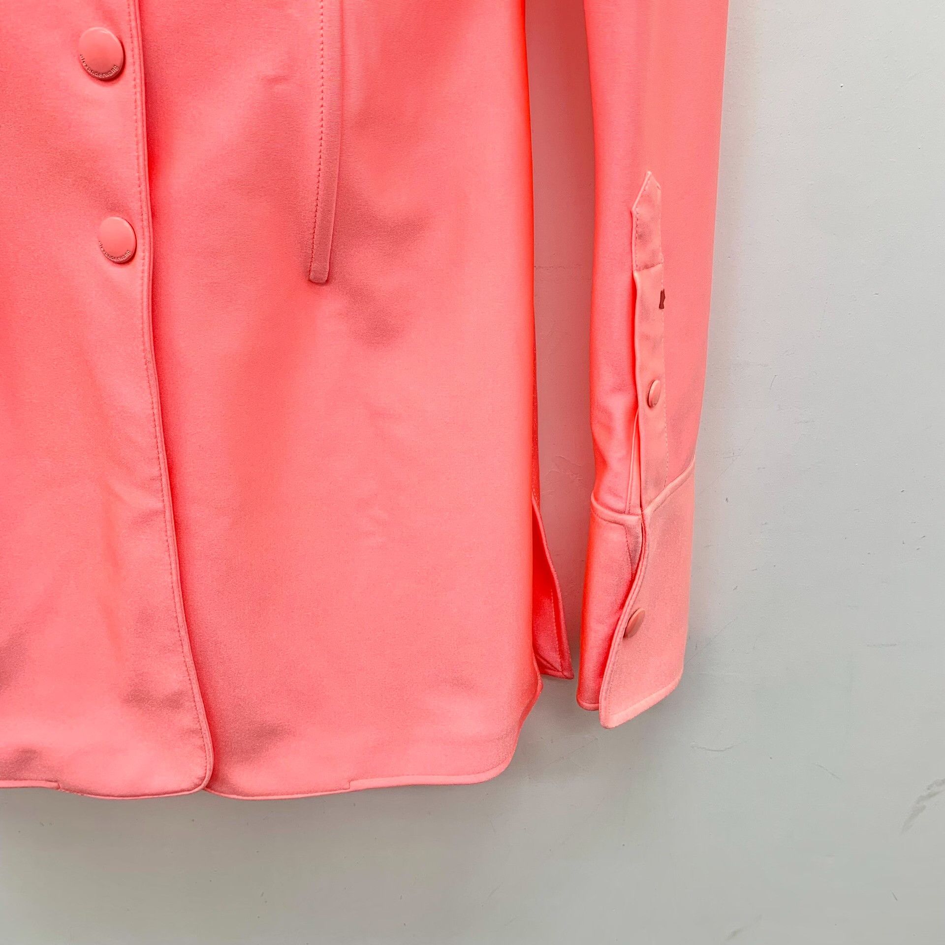 Alexander Wang Alexander Wang Pink Single-Breasted Blazer Size 0 Size XXS / US 00 / IT 34 - 5 Thumbnail