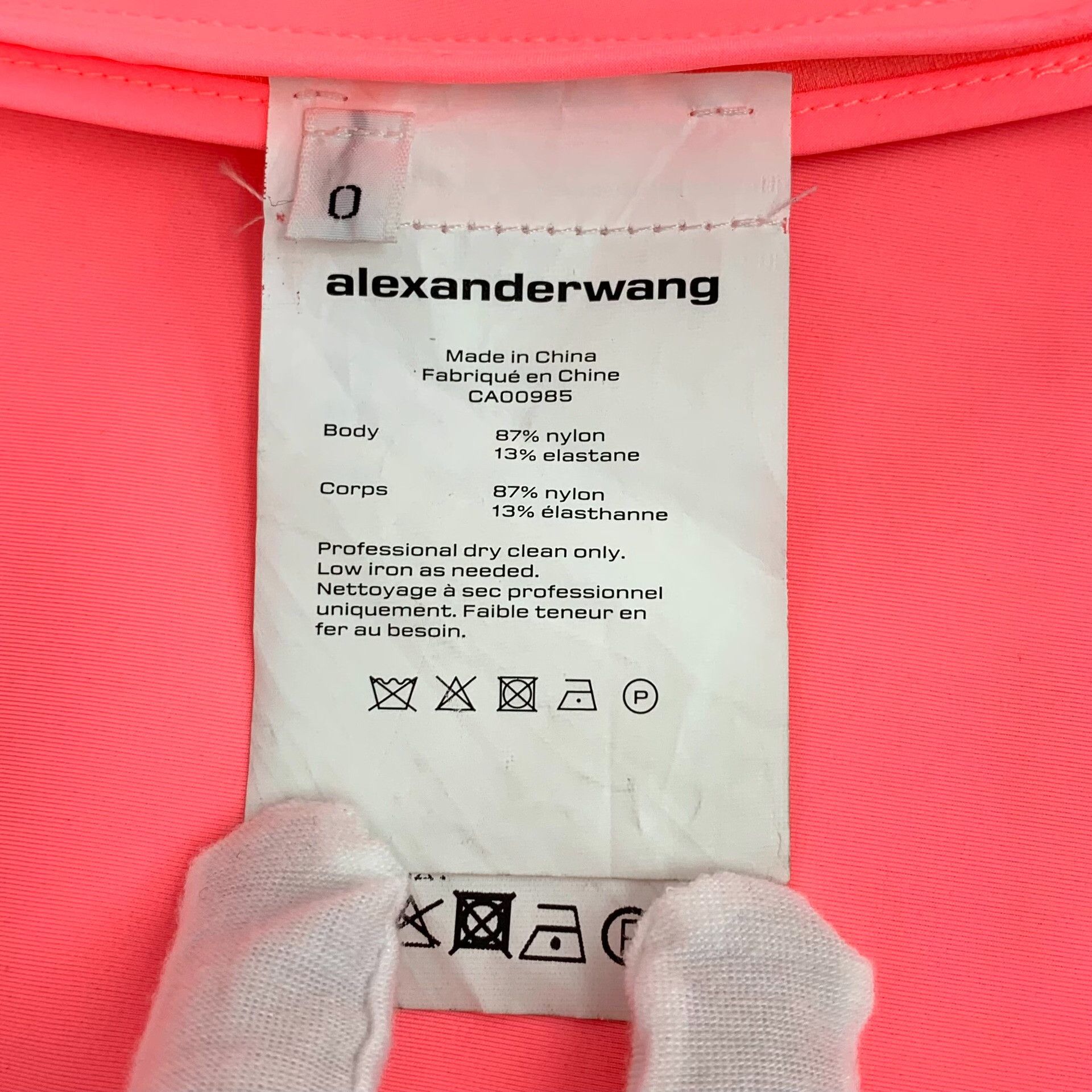 Alexander Wang Alexander Wang Pink Single-Breasted Blazer Size 0 Size XXS / US 00 / IT 34 - 8 Thumbnail