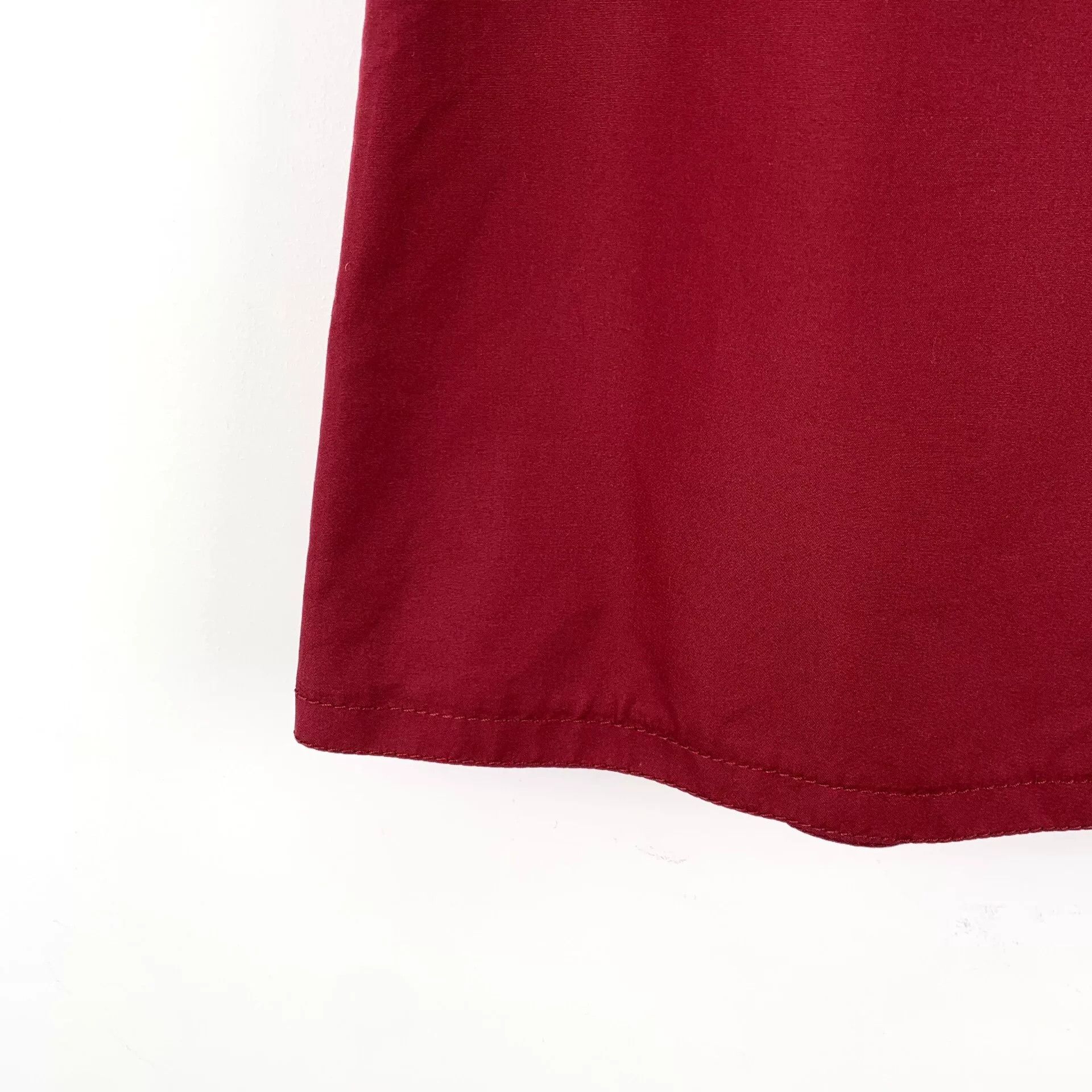 Gucci Gucci Red Cotton Button Detail Skirt 38 Size 26" / US 2 / IT 38 - 5 Thumbnail