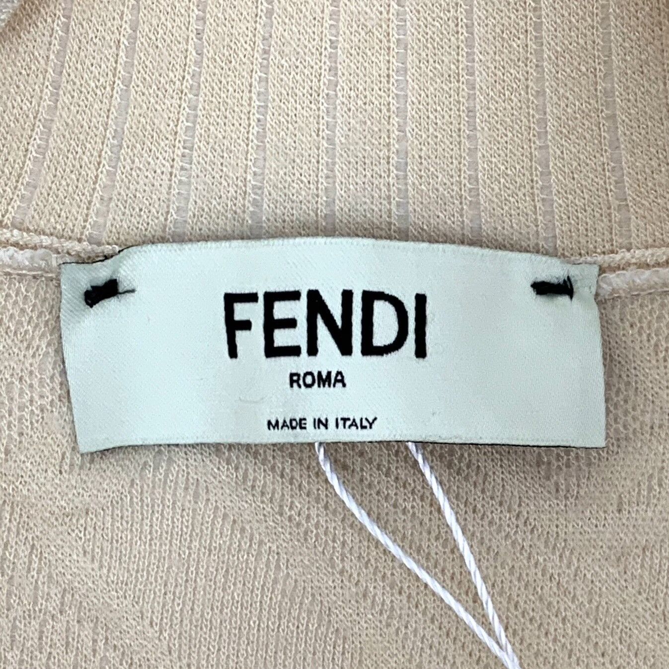 Fendi Fendi Embossed Logo Knit Mini Dress IT 36 Size XS / US 0-2 / IT 36-38 - 6 Thumbnail