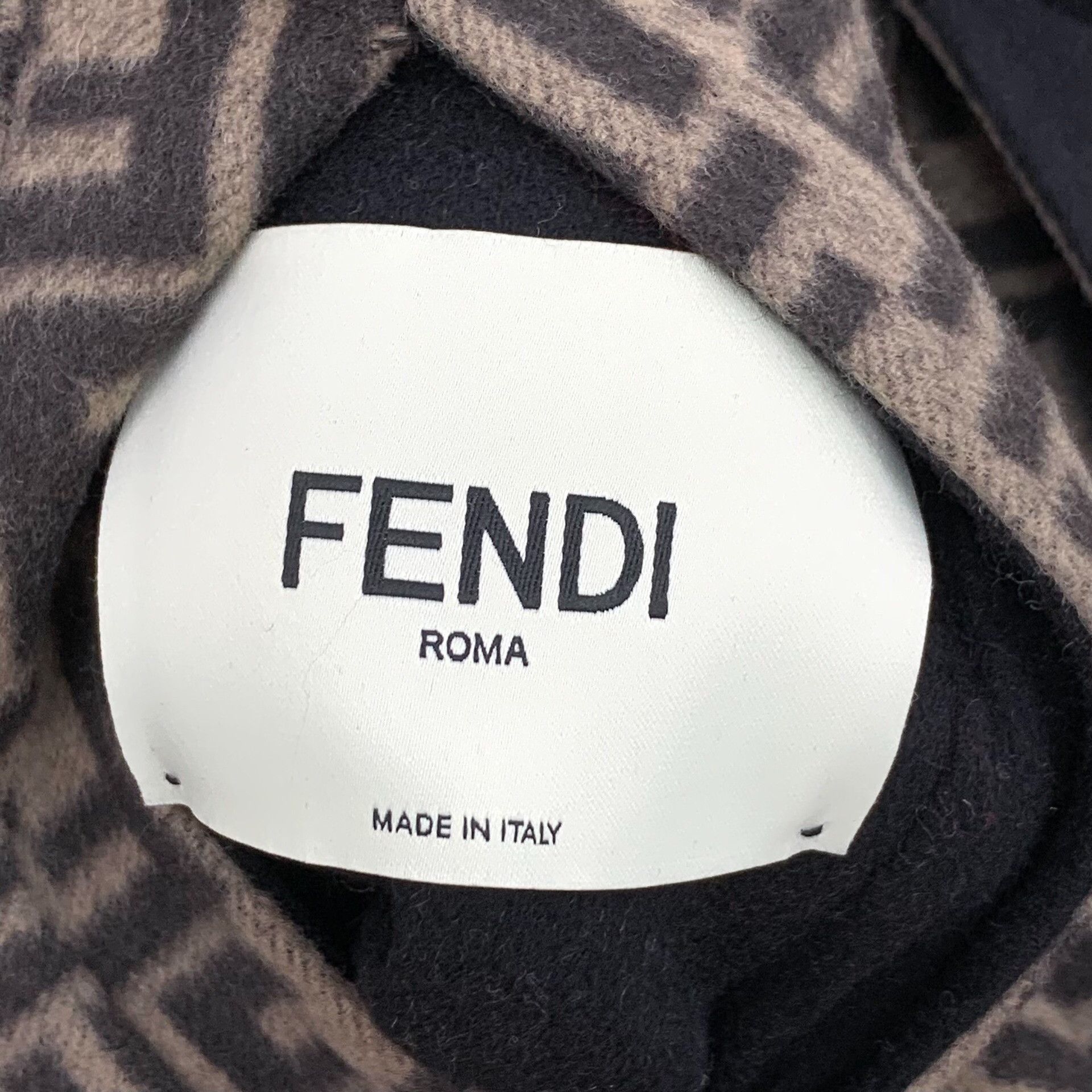 Fendi Fendi FF Monogram Lining Wool Coat IT 38 Size XS / US 0-2 / IT 36-38 - 7 Thumbnail