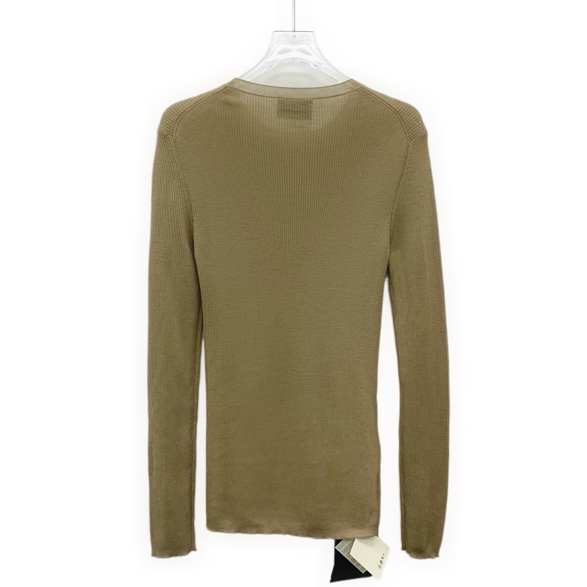 Prada Prada Logo Silk Wool Ribbed Sweater IT 40 Size S / US 4 / IT 40 - 3 Thumbnail