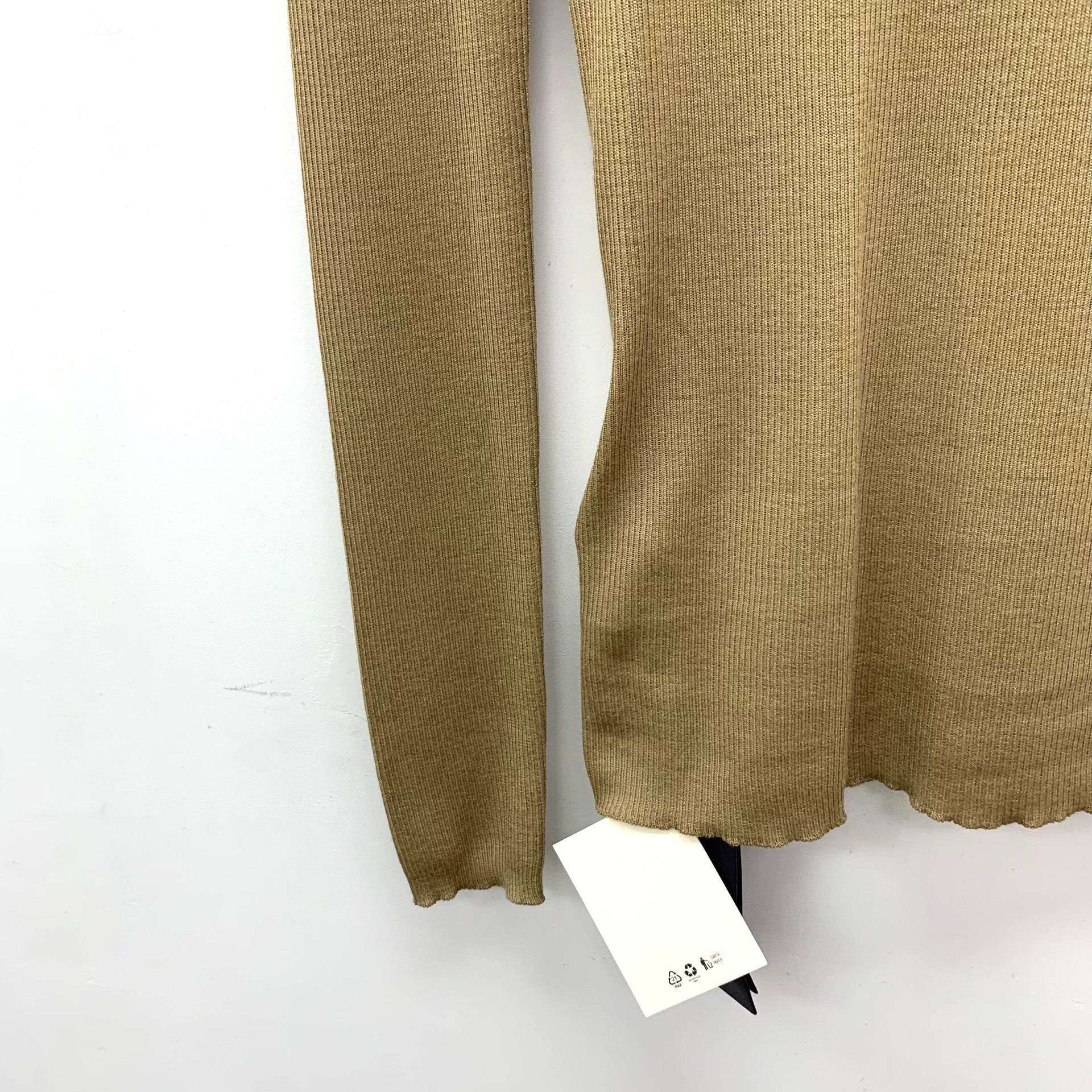 Prada Prada Logo Silk Wool Ribbed Sweater IT 40 Size S / US 4 / IT 40 - 5 Thumbnail