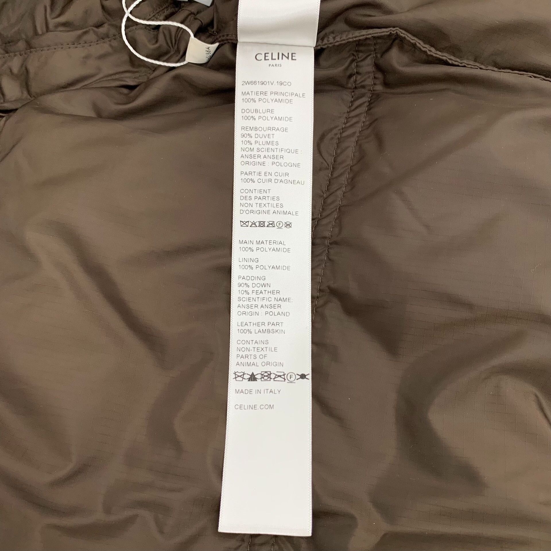 Celine Celine Triomphe Embroidered Down Jacket 40 Size S / US 4 / IT 40 - 9 Thumbnail