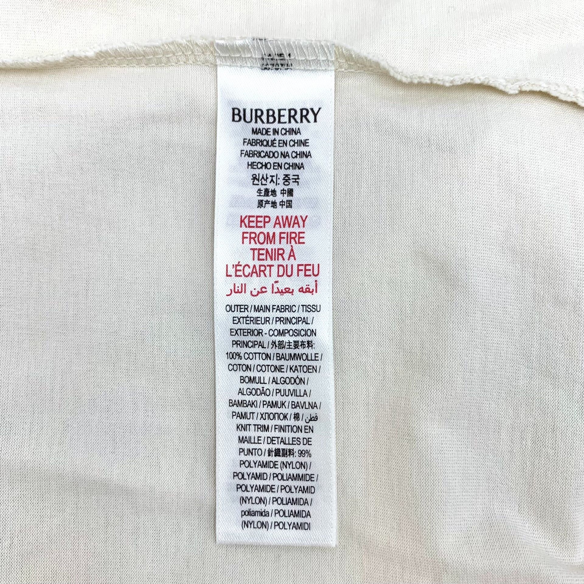 Burberry Burberry Neon EKD Pocket T-Shirt 8Y Size US XXS / EU 40 - 7 Thumbnail