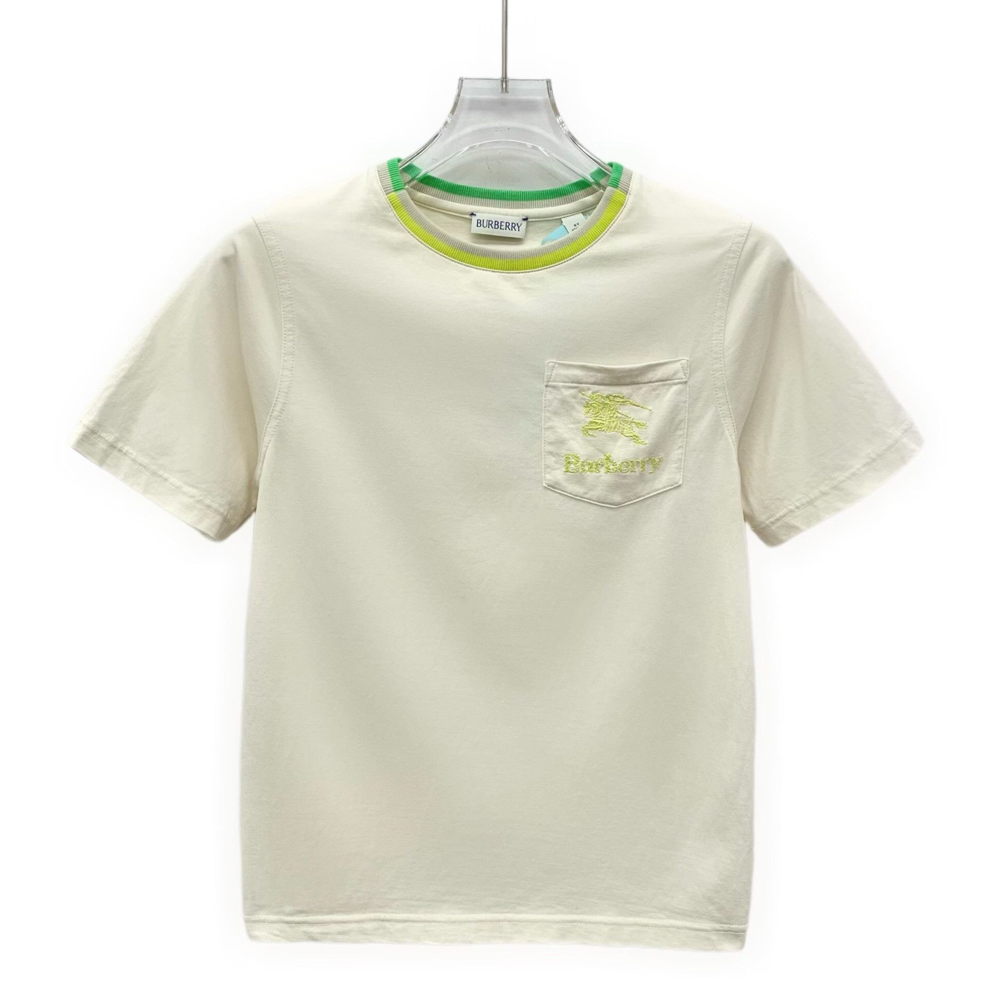 Burberry Burberry Neon EKD Pocket T-Shirt 8Y Size US XXS / EU 40 - 2 Thumbnail