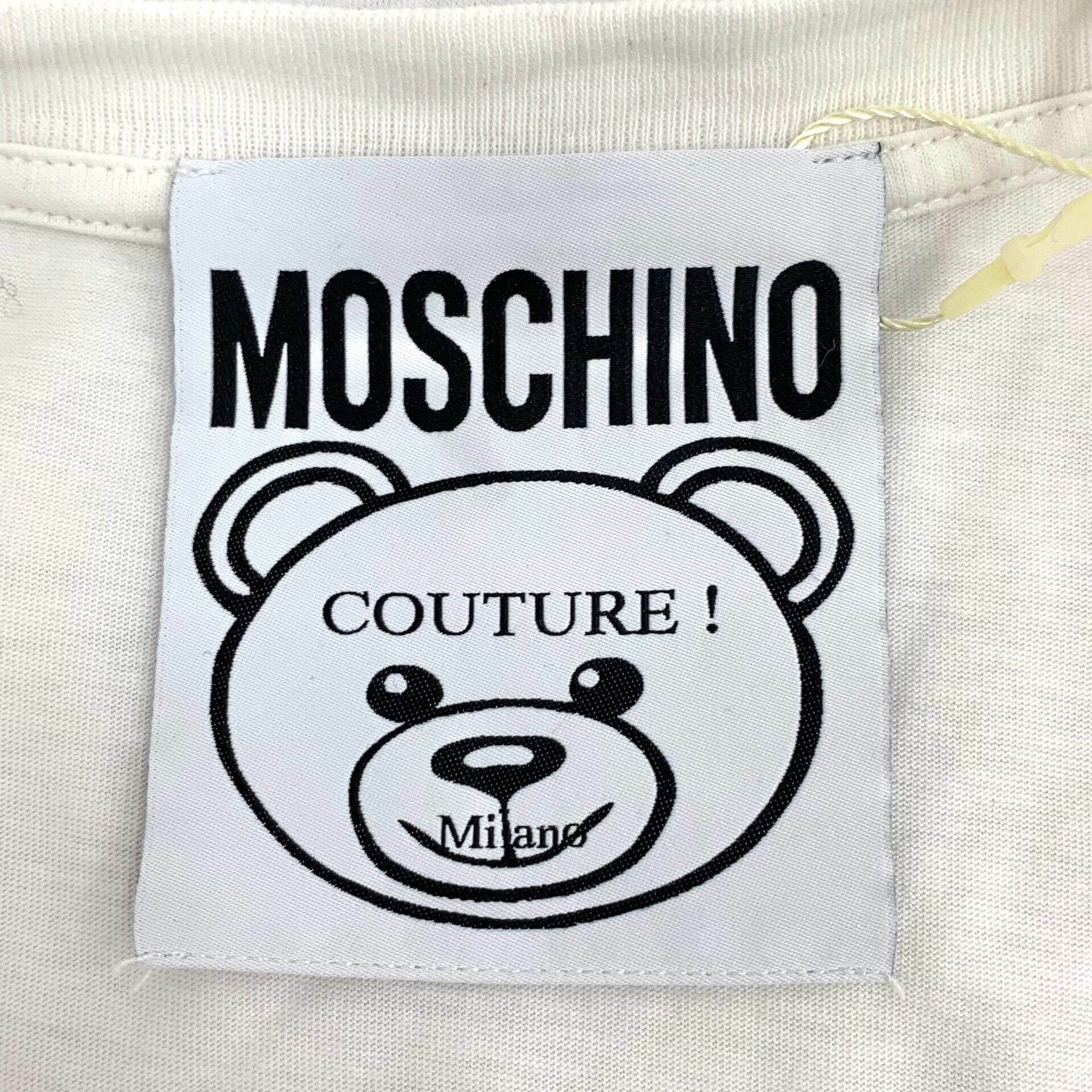 Moschino Moschino Teddy Bear Safety Pin T-Shirt XS Size XS / US 0-2 / IT 36-38 - 6 Thumbnail