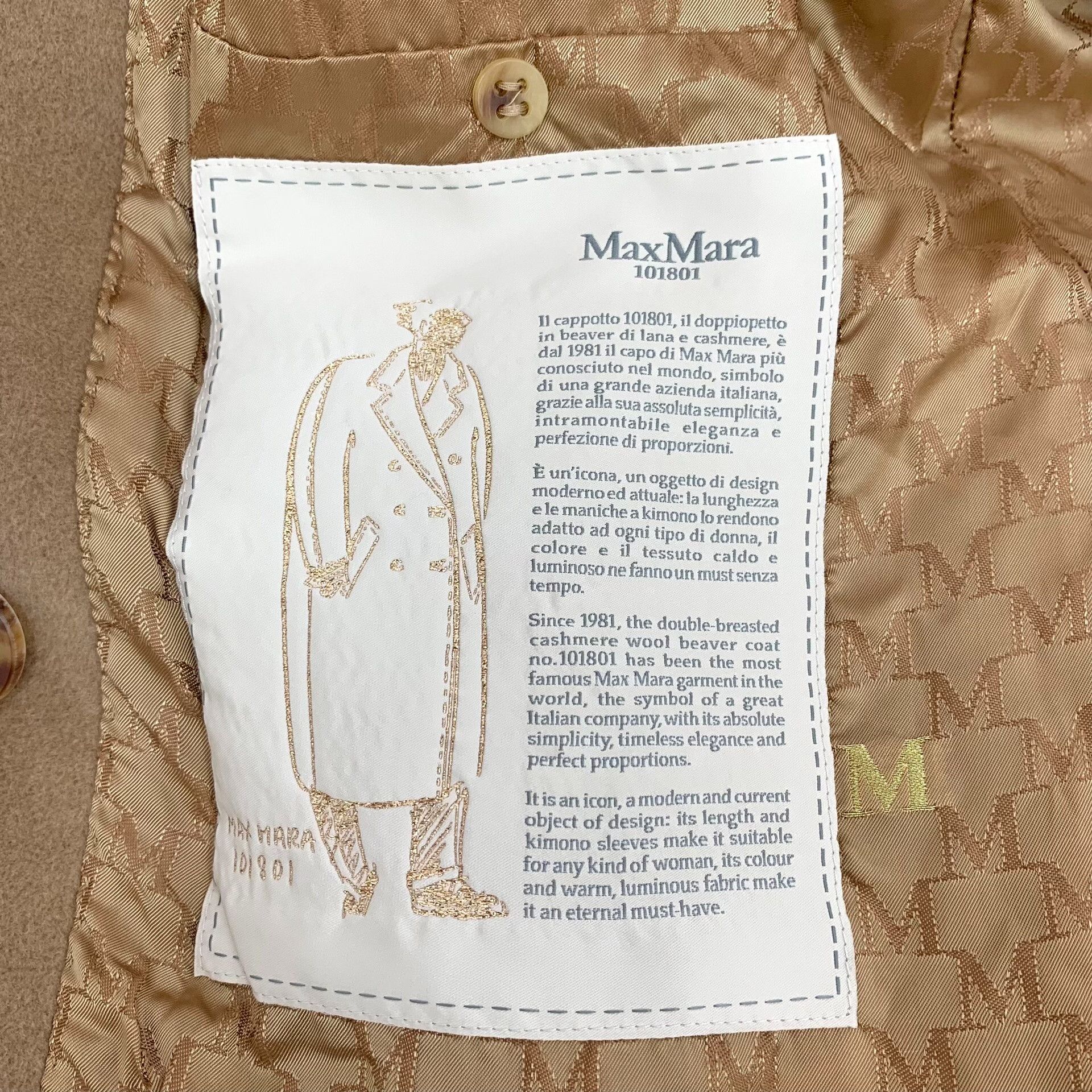 Max Mara Max Mara 101801 Wool Cashmere Icon Coat IT 38 Size XS / US 0-2 / IT 36-38 - 10 Thumbnail