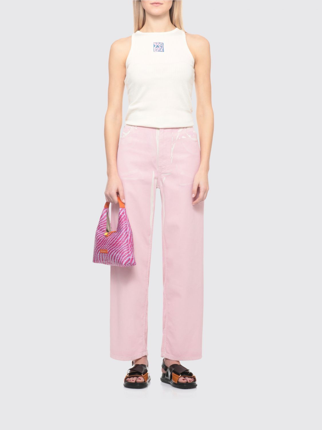 Marni Marni Handbag Woman Fuchsia Size ONE SIZE - 2 Thumbnail