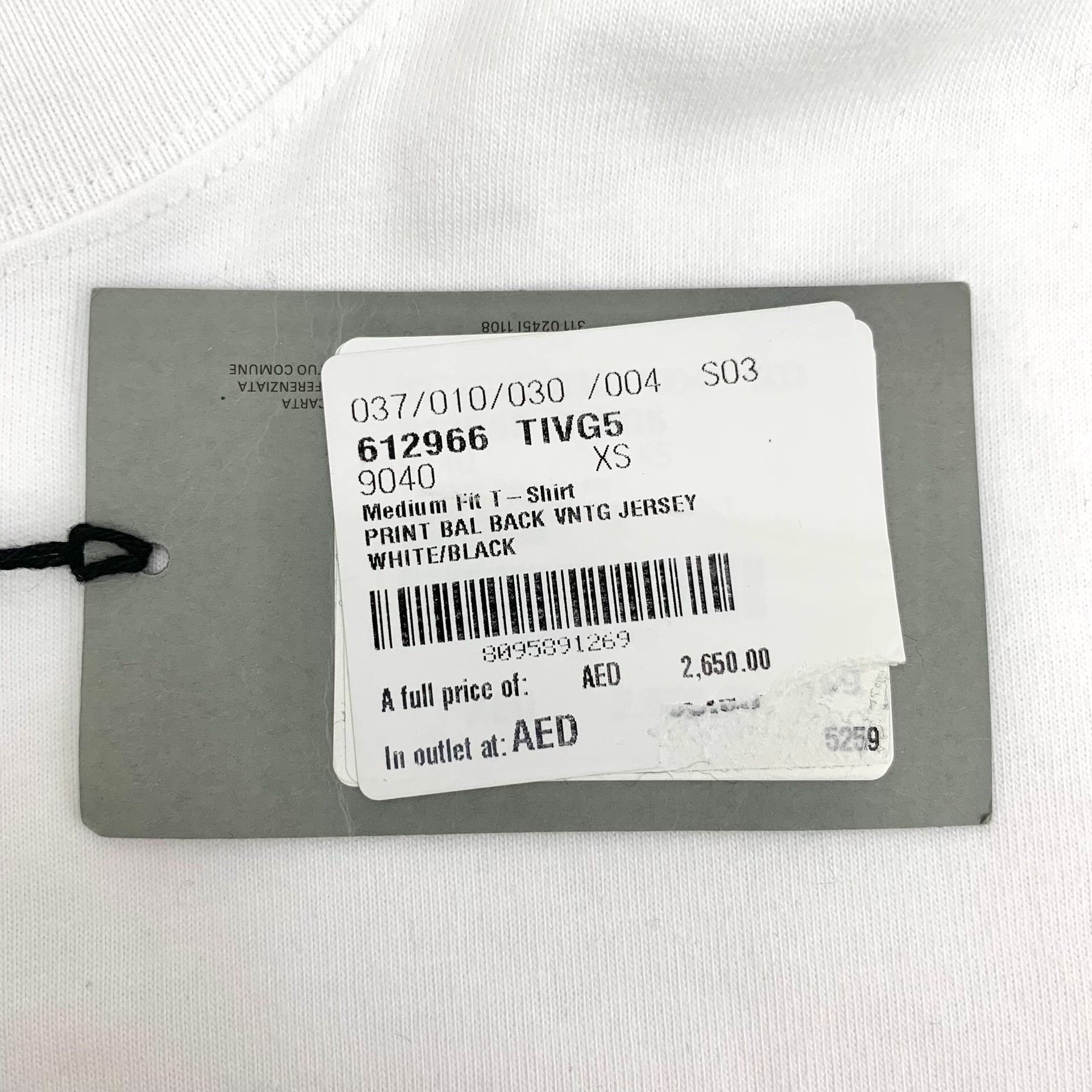 Balenciaga Balenciaga Logo Print T-Shirt XS Size US XS / EU 42 / 0 - 7 Thumbnail