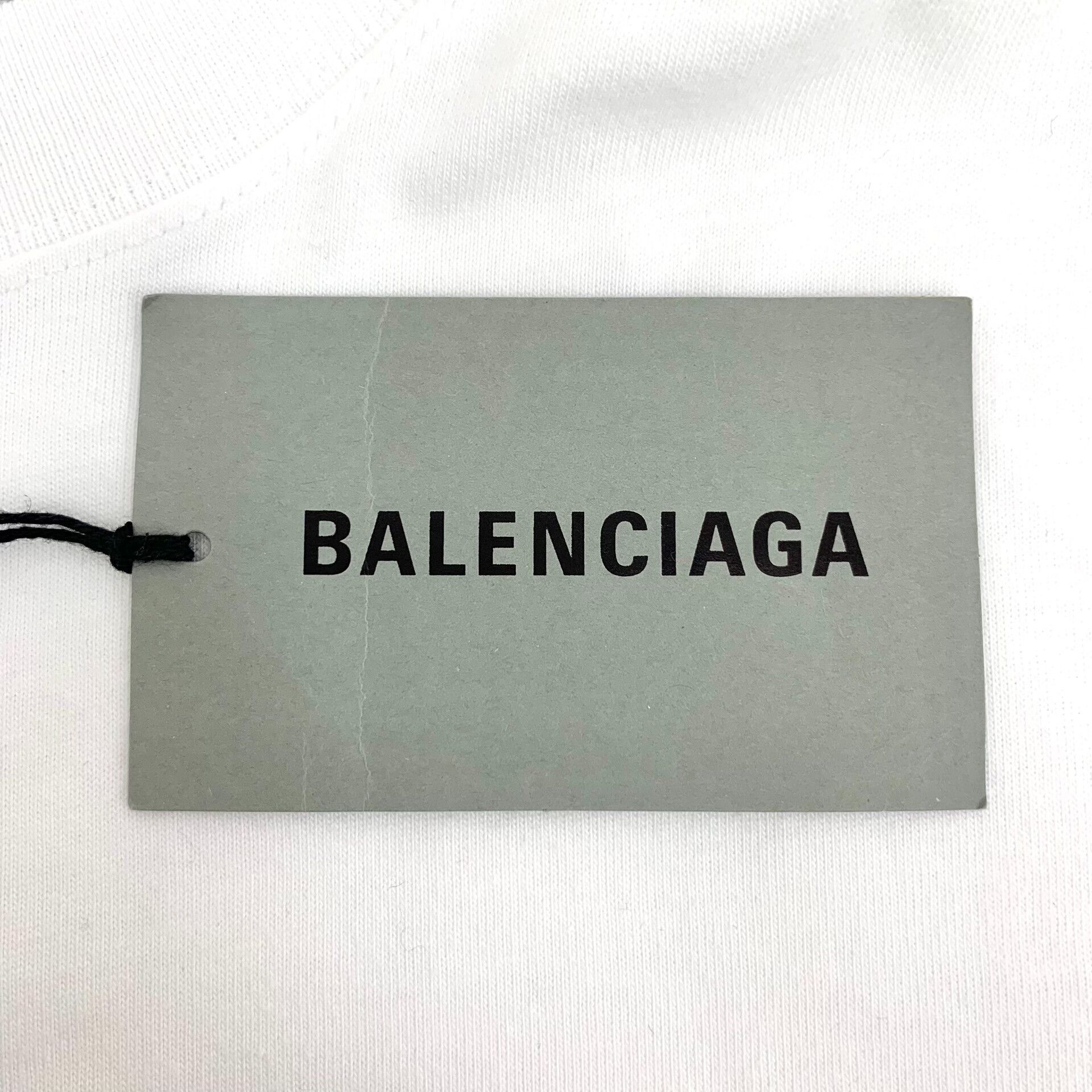 Balenciaga Balenciaga Logo Print T-Shirt XS Size US XS / EU 42 / 0 - 8 Thumbnail