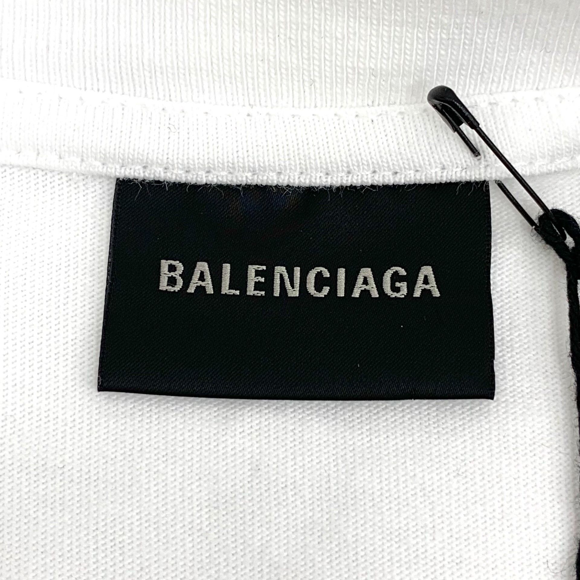 Balenciaga Balenciaga Logo Print T-Shirt XS Size US XS / EU 42 / 0 - 6 Thumbnail