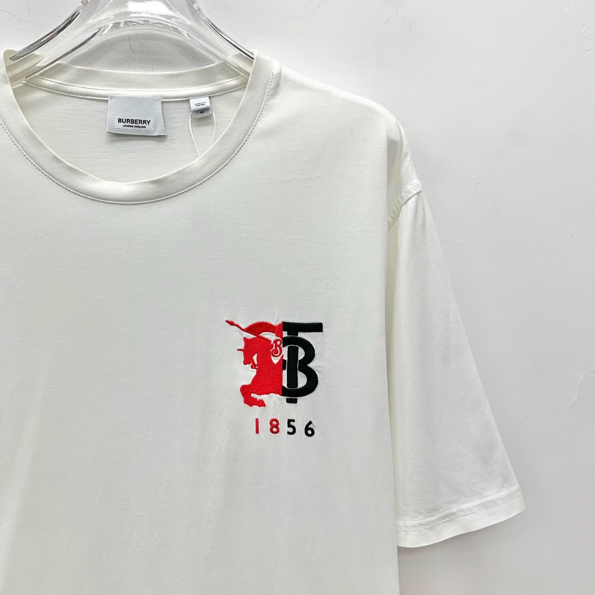 Burberry Burberry EKD Logo TB Embroidery T-Shirt M Size US M / EU 48-50 / 2 - 4 Thumbnail