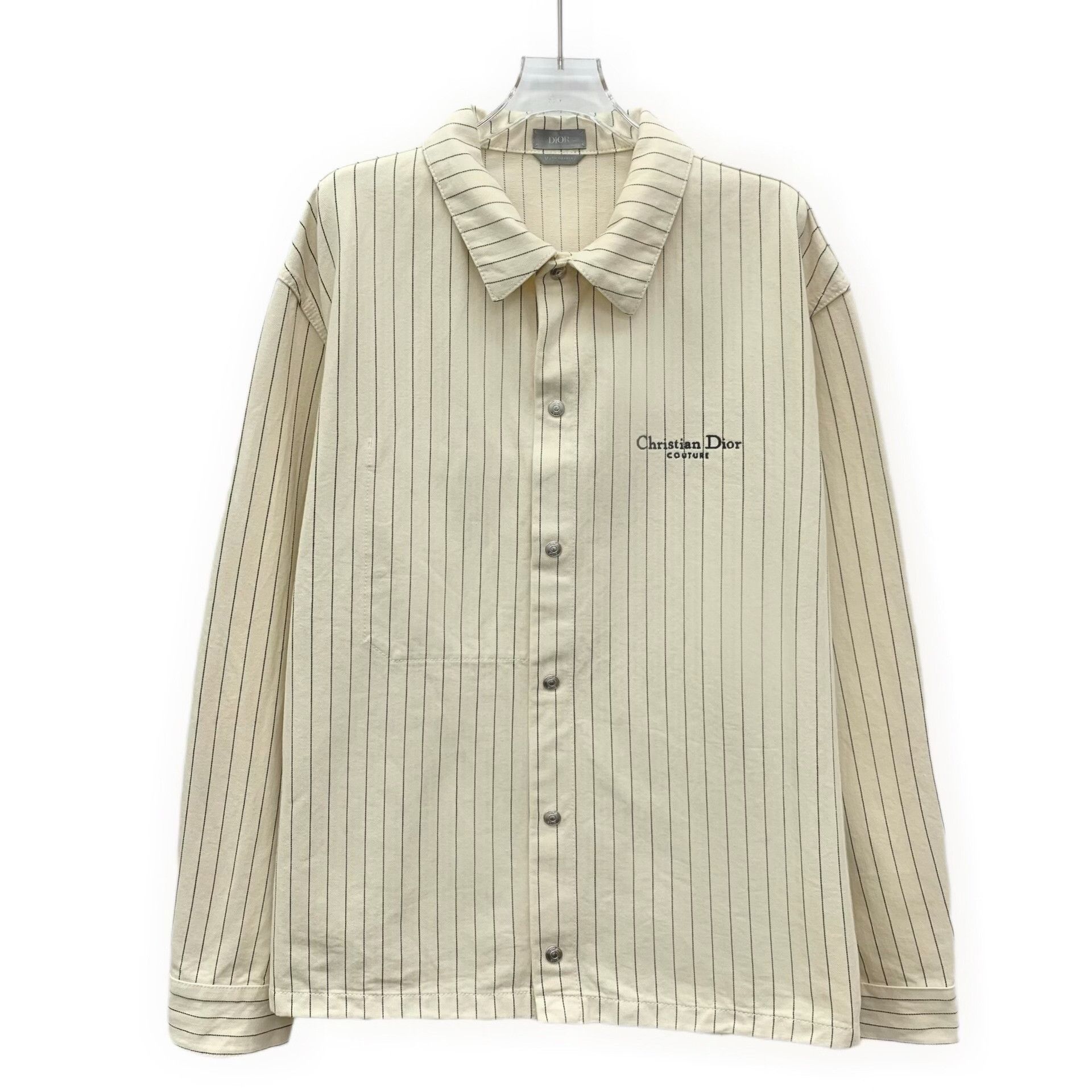 Dior Dior Striped Christian Dior Couture Shirt 52 Size US L / EU 52-54 / 3 - 2 Thumbnail