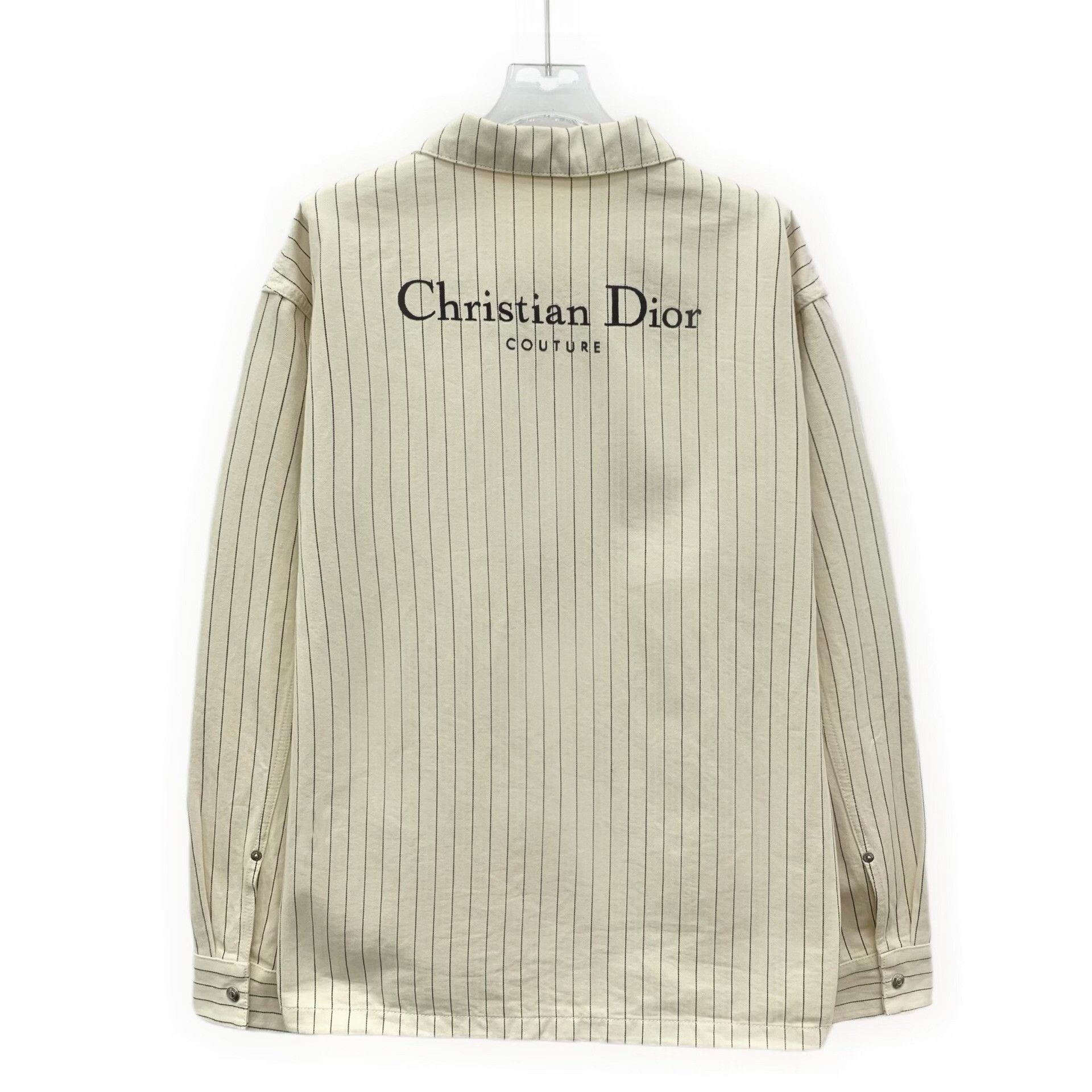 Dior Dior Striped Christian Dior Couture Shirt 52 Size US L / EU 52-54 / 3 - 3 Thumbnail